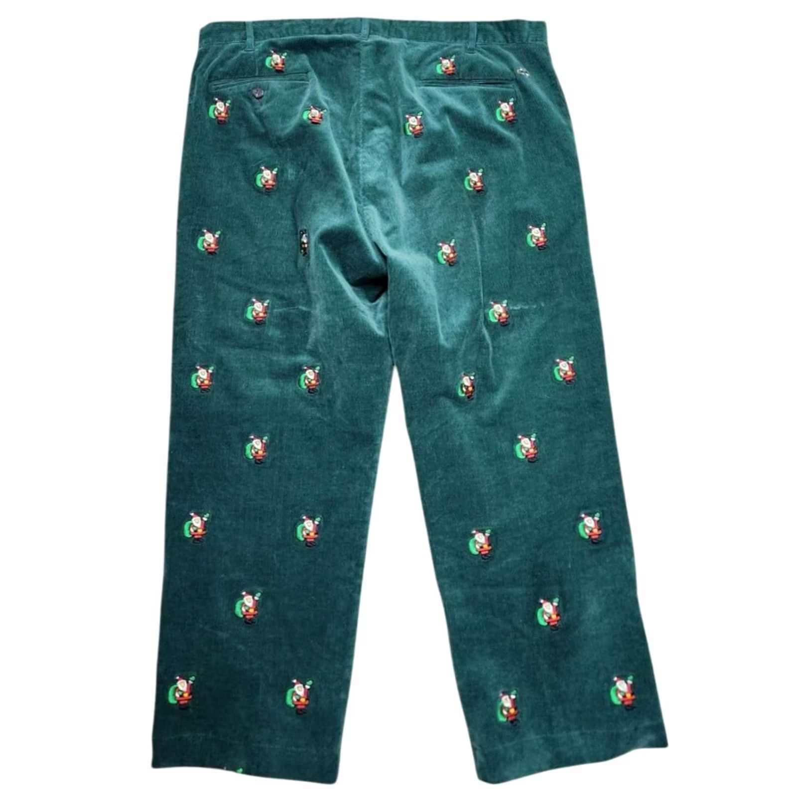 Vintage Castaway Pants Nantucket Sz 40 Christmas Green Corduroy Beachcomber Santa Size US 40 / EU 56 - 2 Thumbnail