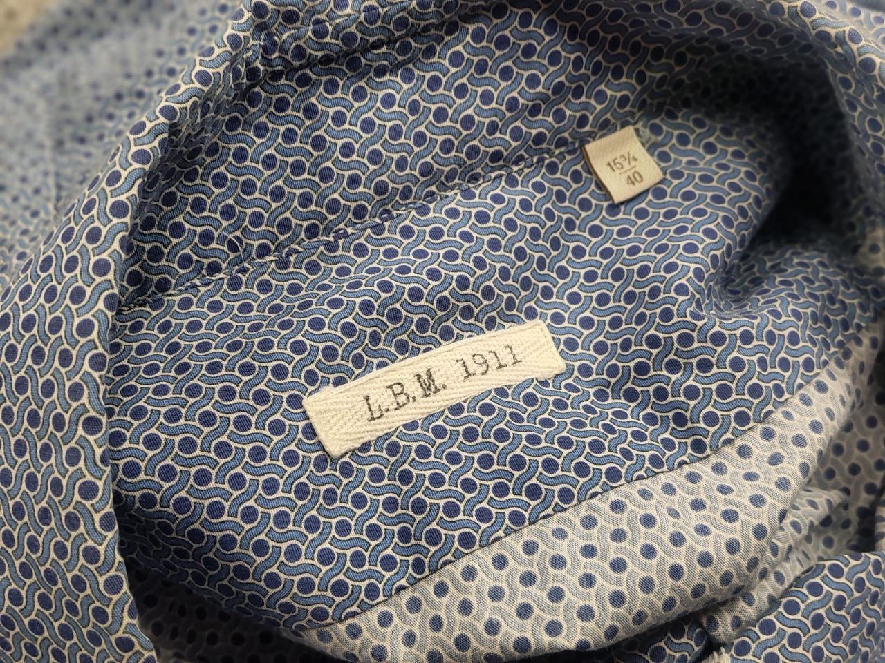 L.B.M. 1911 l.b.m. 1911 Design Light blue button-down long sleeves Shirt Size US M / EU 48-50 / 2 - 12 Thumbnail