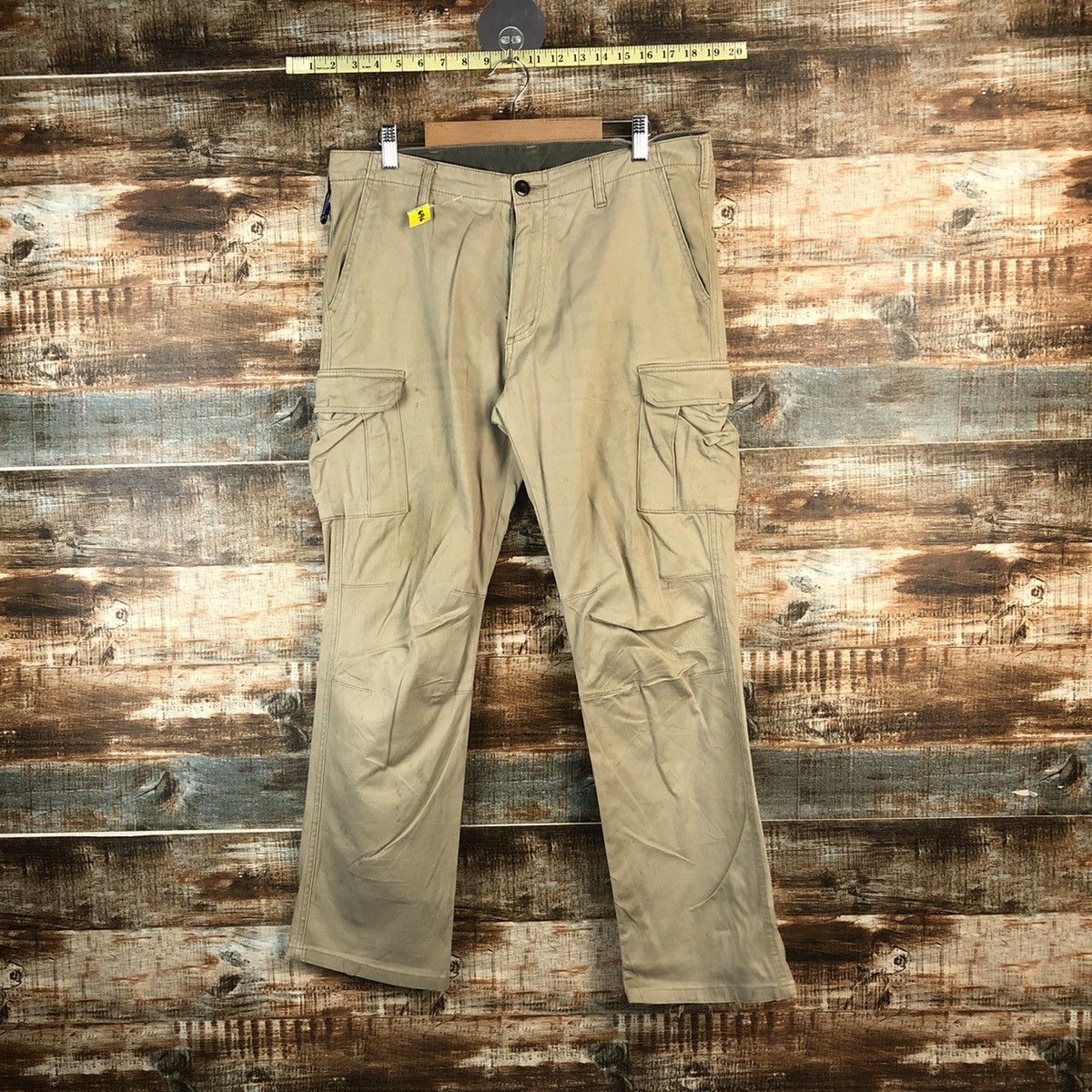Other DL Japanese Brand Brown Cargo Multipocket Pants #C696 Size US 32 / EU 48 - 1 Thumbnail
