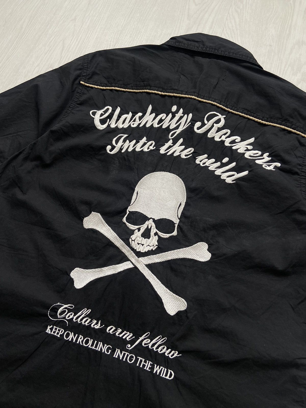 JACKROSE × Japanese Brand Vintage 2000’s Jackrose x Collars X TFOA Rockabilly Shirt Size US M / EU 48-50 / 2 - 8 Thumbnail