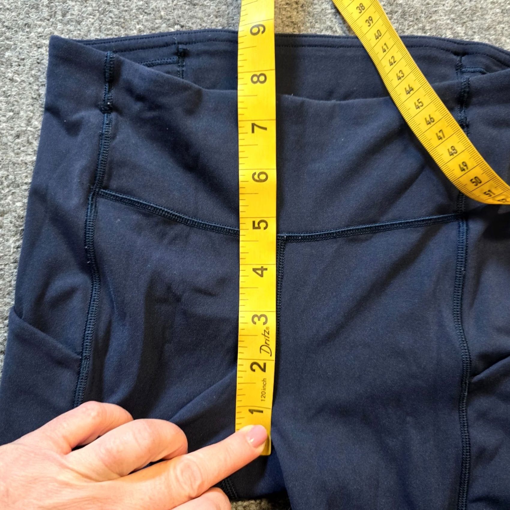 Lululemon Lululemon Speed Up Tight Leggings Womens Size 2 Blue 28 Brushed Luxtreme Nylon Athletic Running & Jogging Pants Size 26" / US 2 / IT 38 - 6 Thumbnail