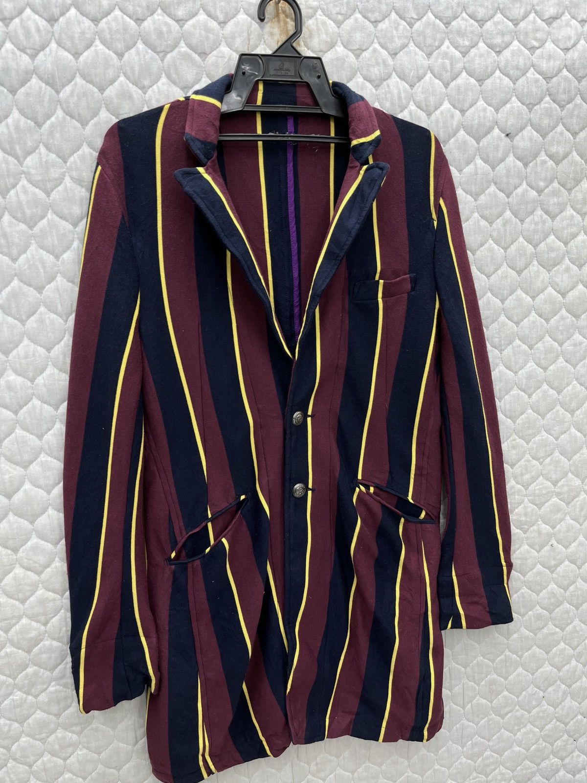 Japanese Brand 🔥🔥🔥ARCHIVE PPFM MULTICOLOUR STRIPE JACKET Size S / US 4 / IT 40 - 3 Thumbnail