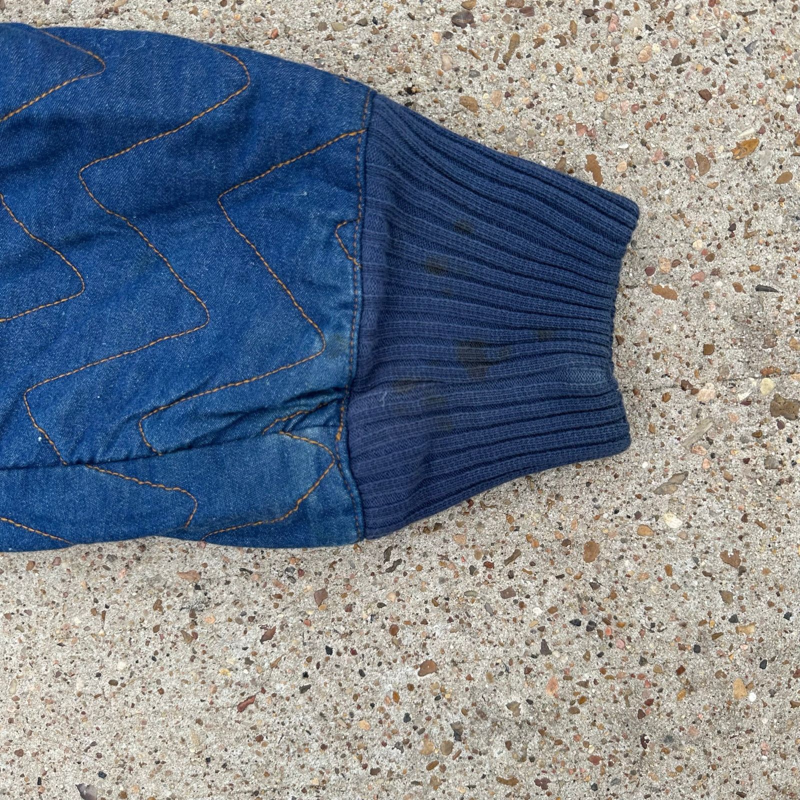 Other VINTAGE LADIES DENIM LONG JACKET Size L / US 10 / IT 46 - 5 Thumbnail