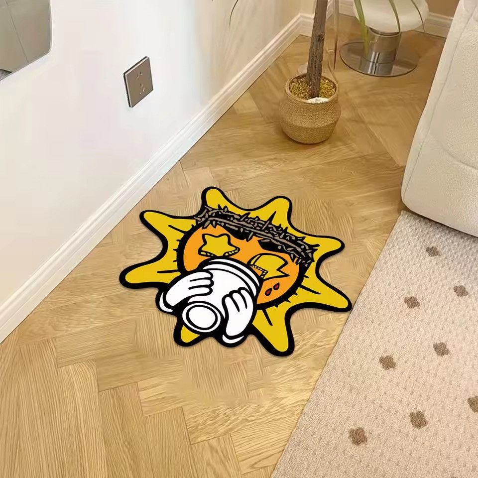 Other SUN Shaped Carpet 80 X 80 cm Size ONE SIZE - 3 Thumbnail