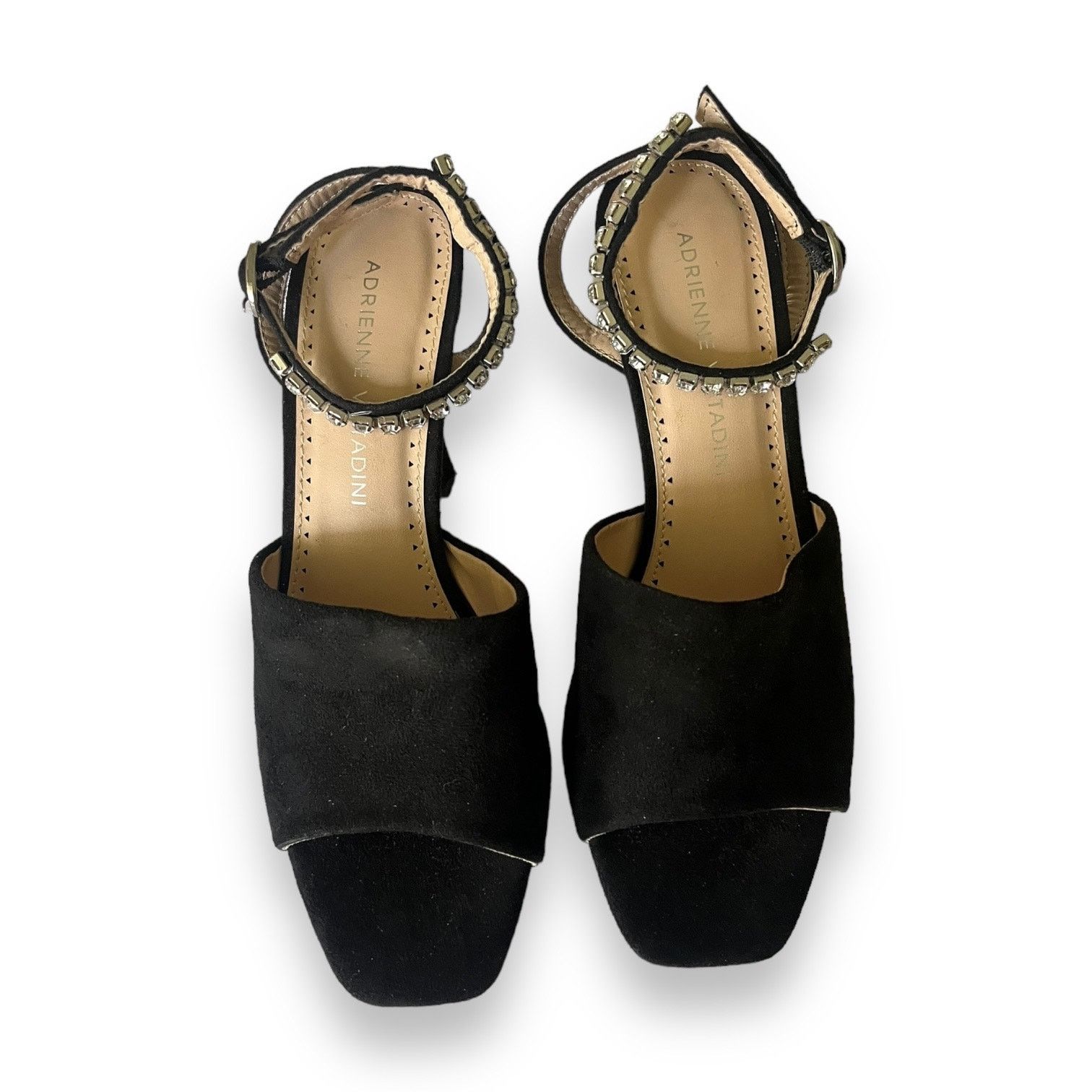 Other Adrienne Vittadini Ginnie rhinestone ankle accented heels Size US 6 / IT 36 - 7 Thumbnail
