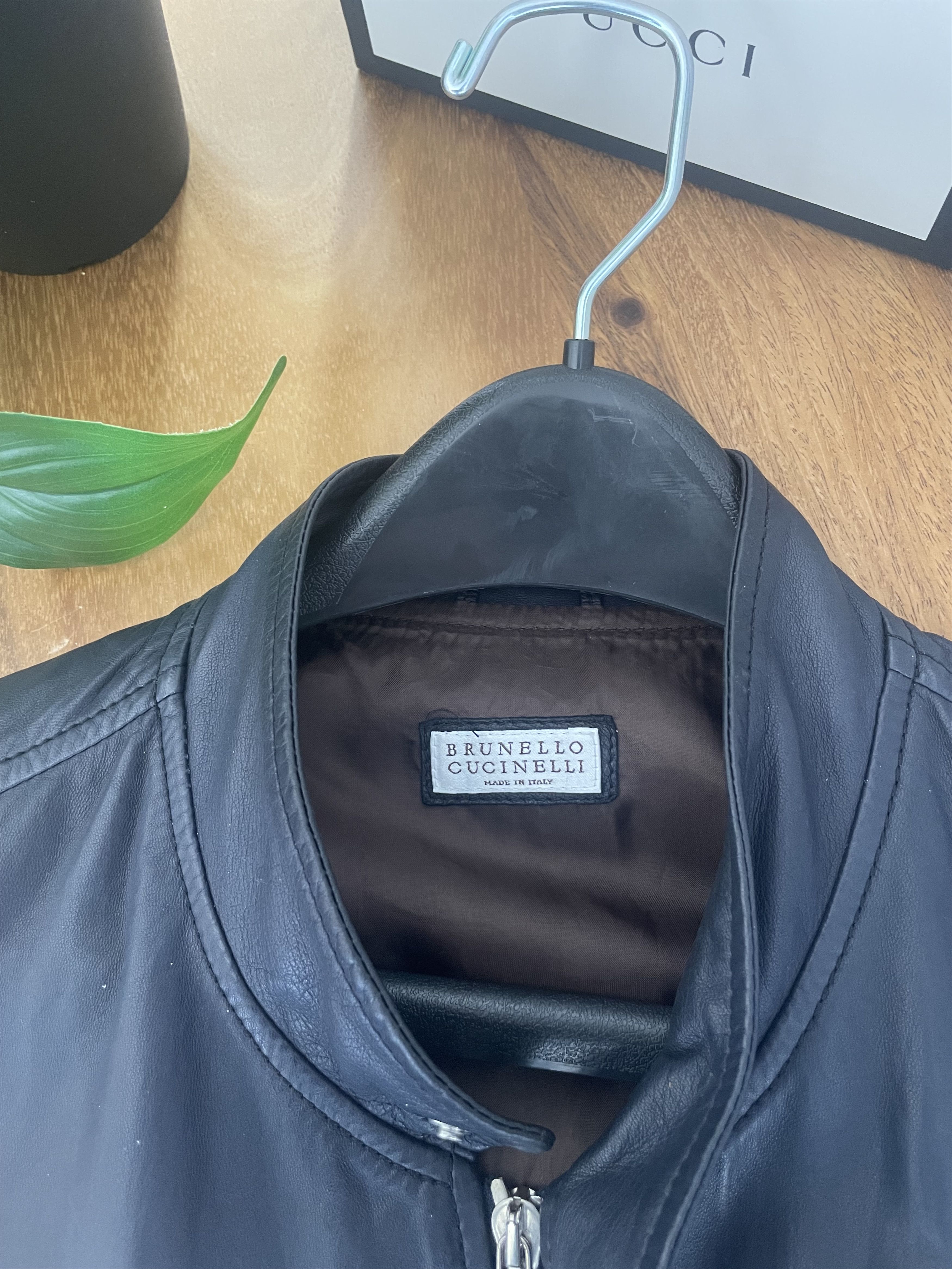 Brunello Cucinelli Brunello cucinelli Leather vest Size US M / EU 48-50 / 2 - 5 Thumbnail