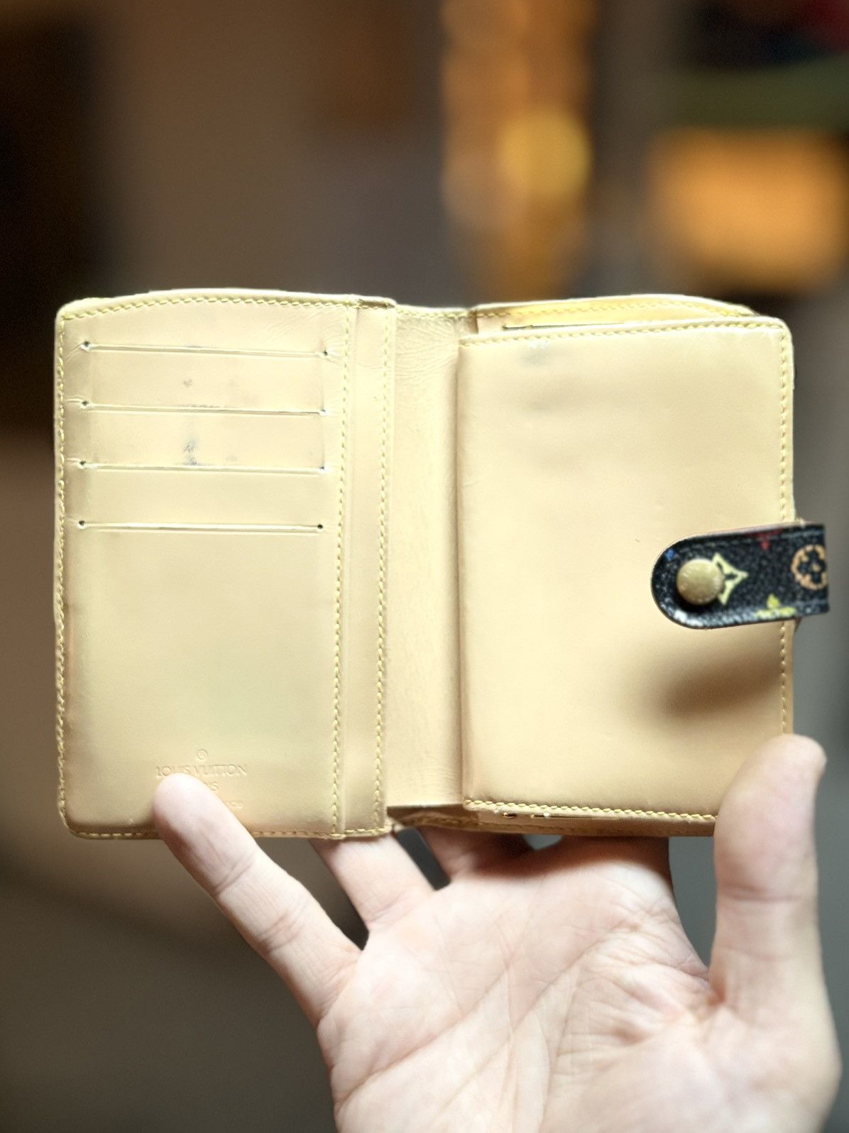Louis Vuitton × Takashi Murakami Vintage Louis Vuitton Takashi Murakami Multicolr Portefeuile Size ONE SIZE - 5 Thumbnail