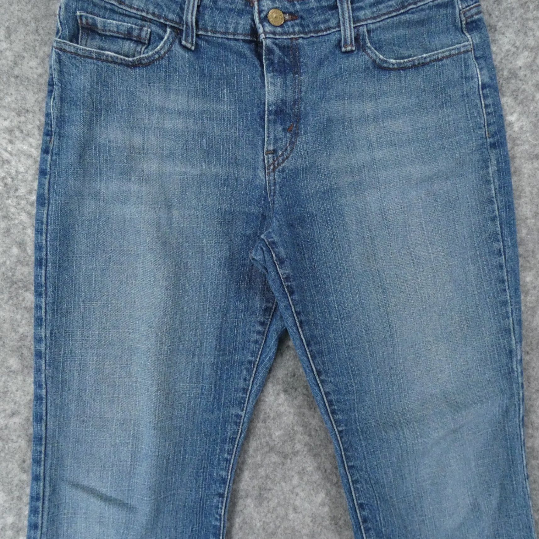 Levi's Levi's 515 Jeans Womens 12M Bootcut Mid Rise Stretch Light Wash Blue Size 34" / US 12 / IT 48 - 3 Thumbnail