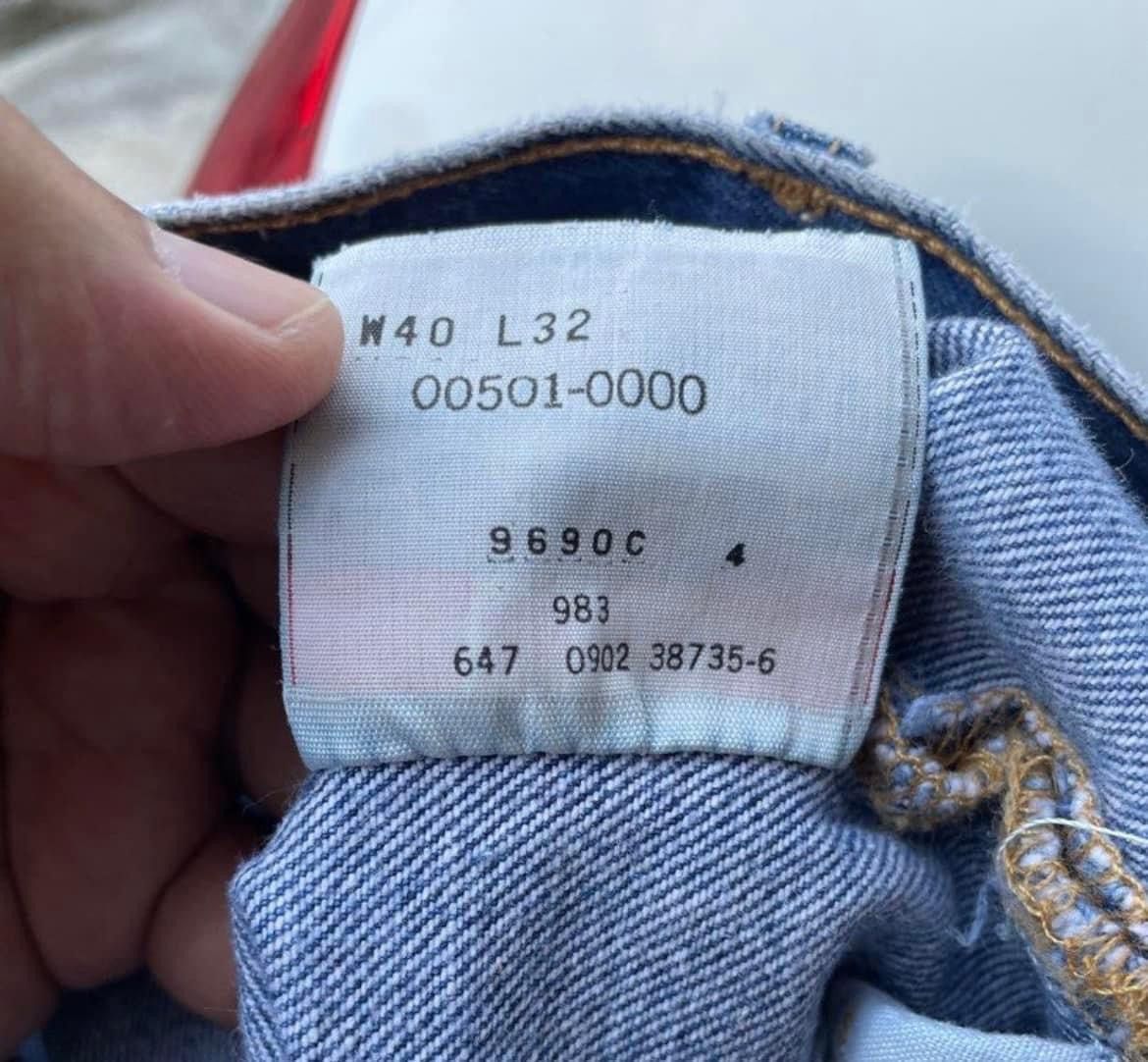 Levi's × Vintage Vintage Levi's Y2K Nice Fade Jeans Size US 38 / EU 54 - 8 Thumbnail