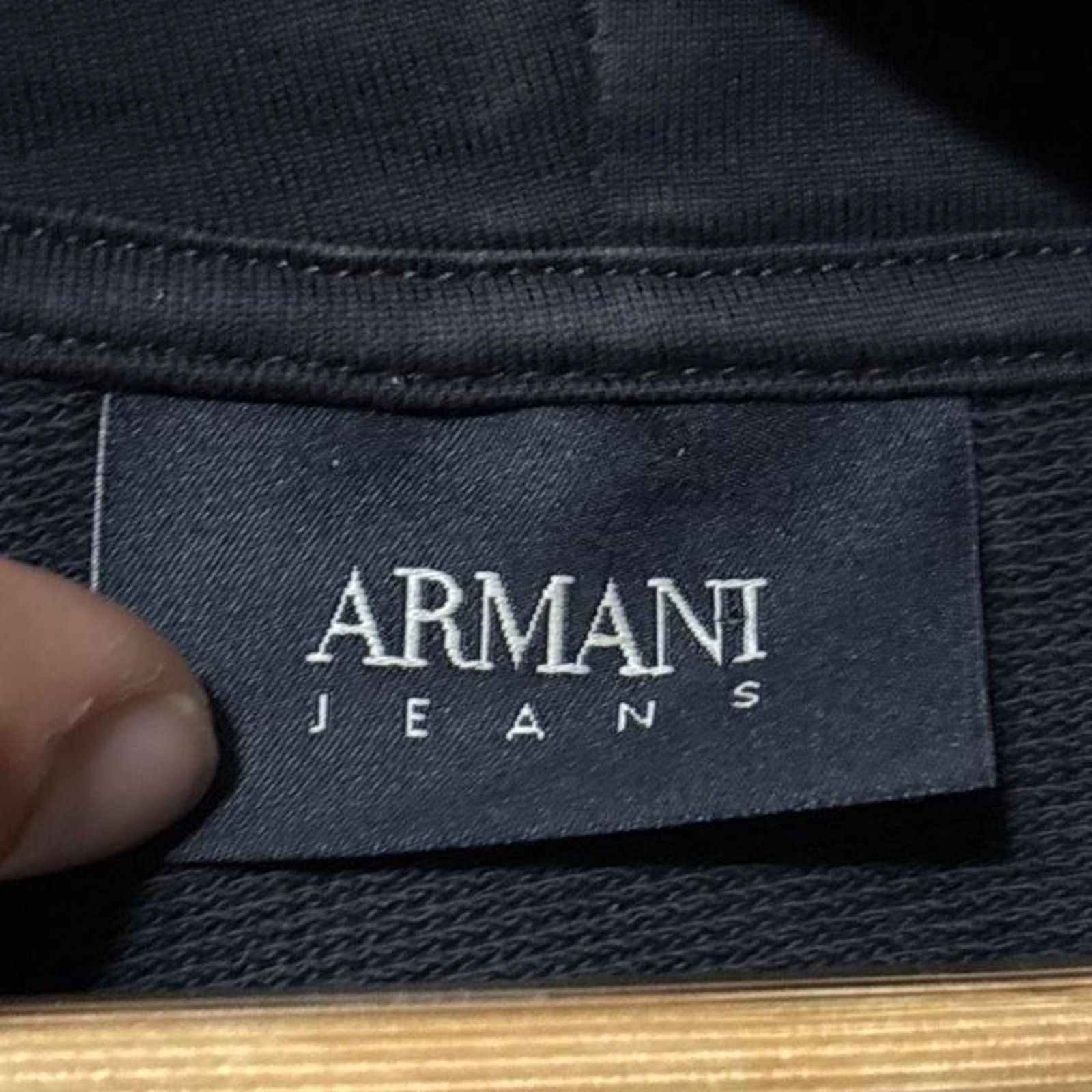 Armani Armani Jeans Basic Navy Full Zip Hoodie Sweatshirt Size2XL Size US XXL / EU 58 / 5 - 4 Thumbnail