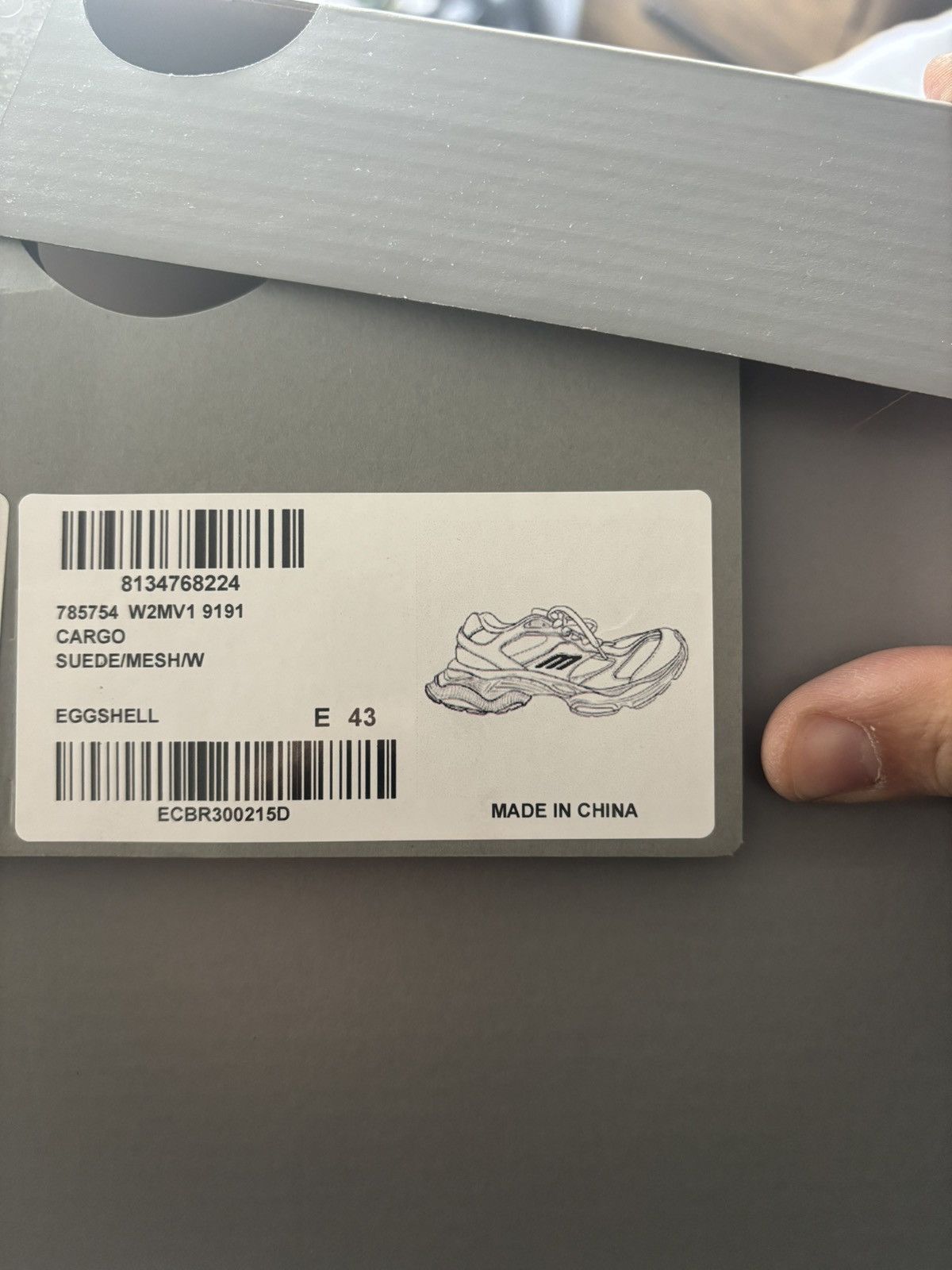 Balenciaga BALENCIAGA CARGO SNEAKERS Size US 10 / EU 43 - 19 Thumbnail