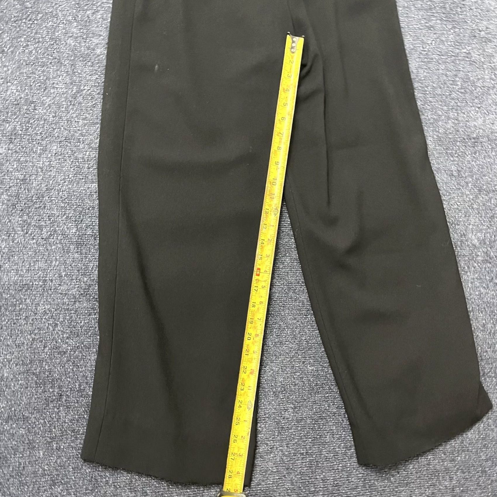 Ralph Lauren Lauren Ralph Dress Womens 6 Black Pants Triacetate Pleated Trousers Size 28" / US 6 / IT 42 - 4 Thumbnail