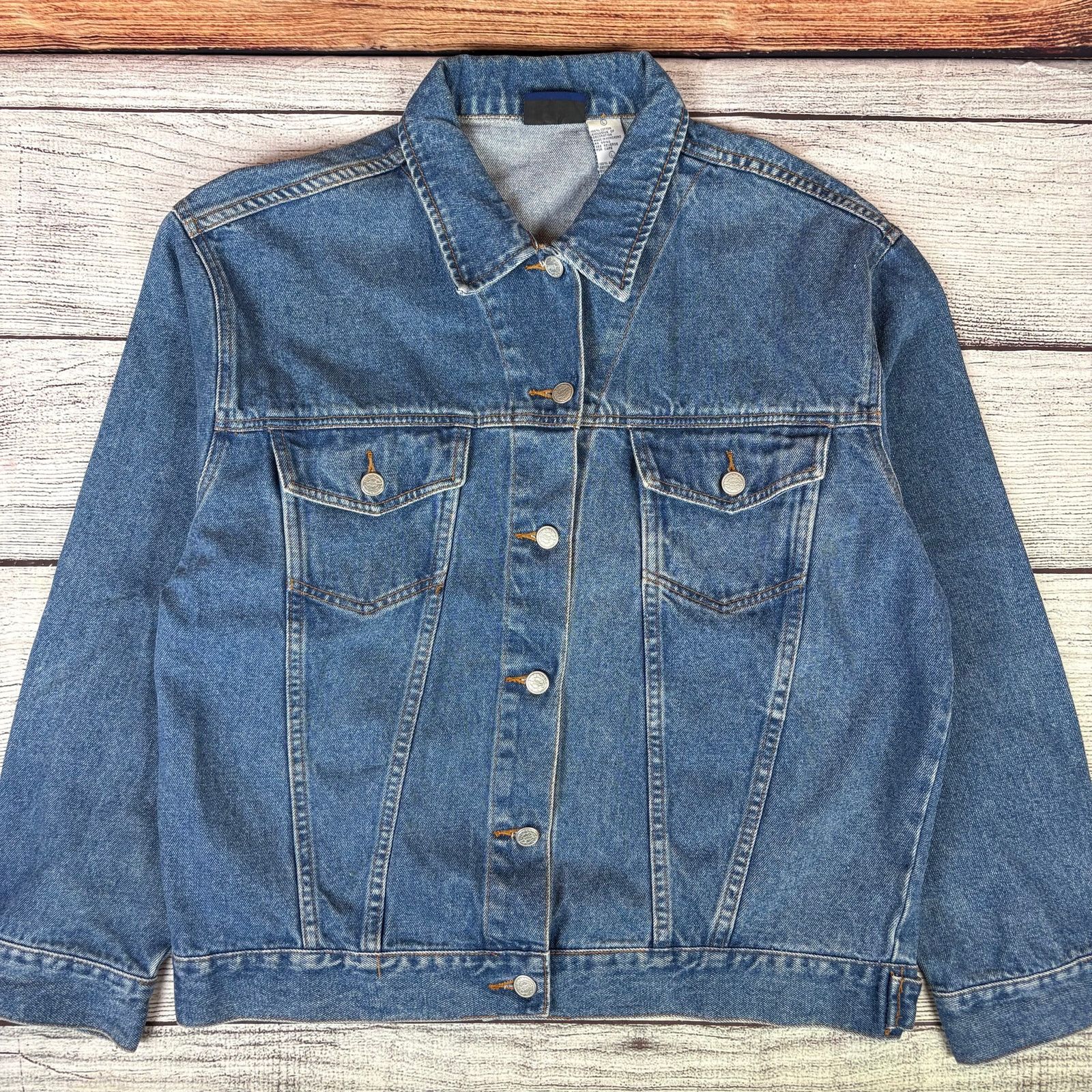 Vintage Vintage 1990s The Rosie O'Donnell Show Denim Jacket Size US L / EU 52-54 / 3 - 2 Thumbnail