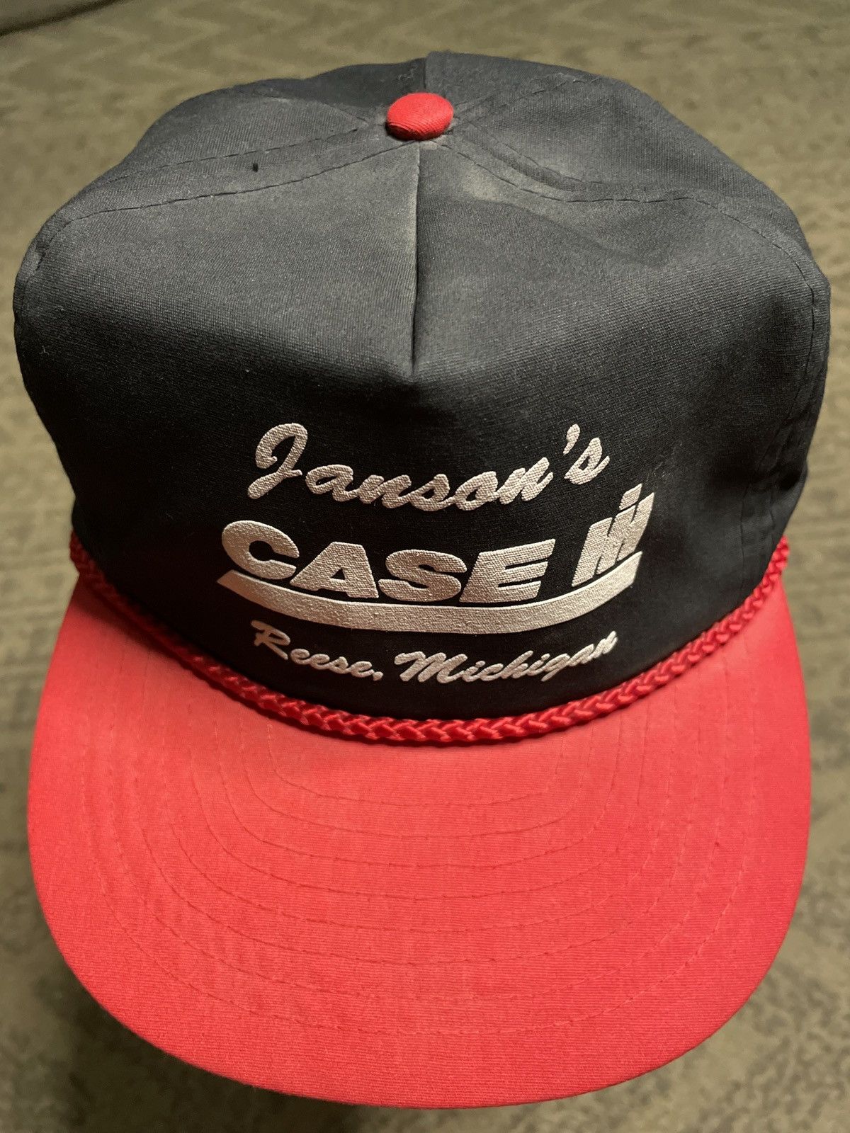 Nissan × Vintage JANSONS Reese Michigan CASE SnapBack hat cap Trucker tractor Size ONE SIZE - 1 Thumbnail