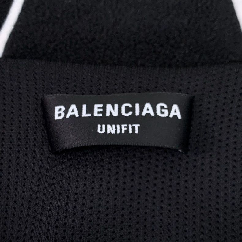 Other Balenciaga Black side-striped logo print stand-up neck zip Size US S / EU 44-46 / 1 - 6 Thumbnail