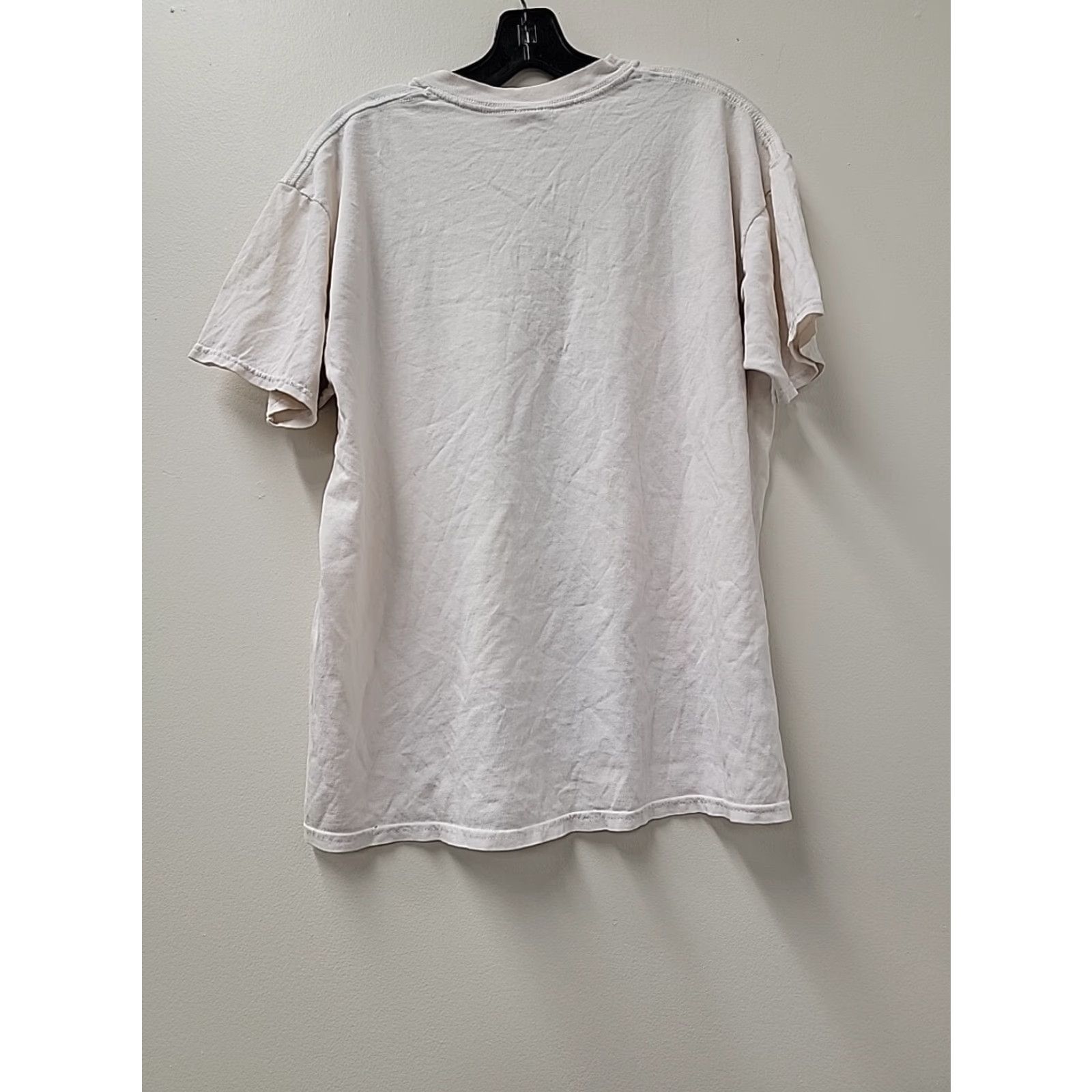 Jerzees VINTAGE Disturbed Gothic T-Shirt Mens L Jerzees White GOTHIC 90s Style Mens Shirt LJ Size US L / EU 52-54 / 3 - 3 Thumbnail