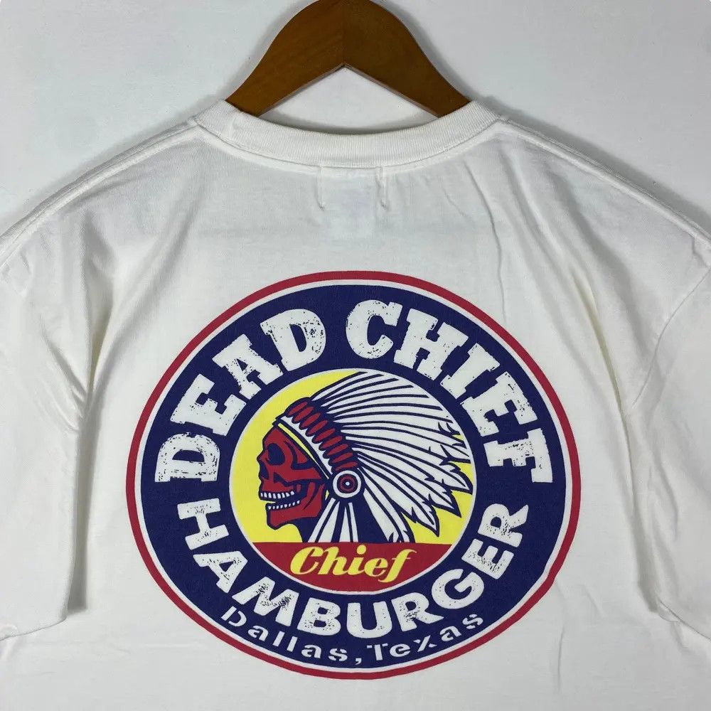 Japanese Brand DEAD CHIEF HAMBURGER Heath Knackered Graphic Tee Shirt Size US XL / EU 56 / 4 - 2 Thumbnail
