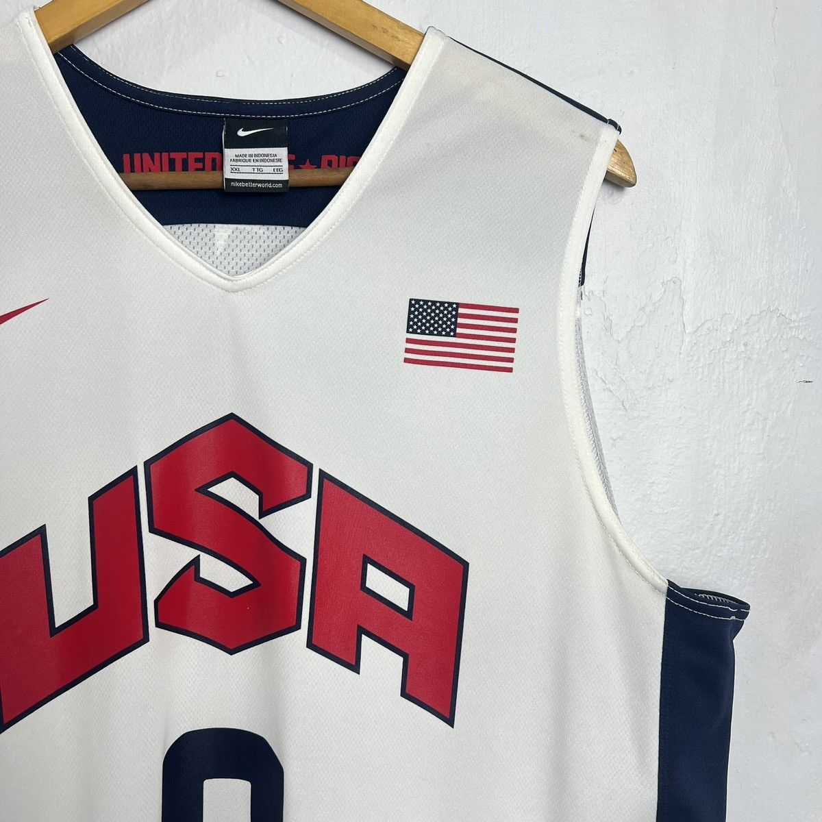 Nike Nike 2012 Dwayne Wade #9 USA Team Olympics Jersey Size US XXL / EU 58 / 5 - 4 Thumbnail