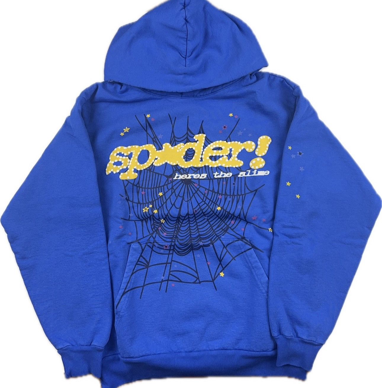 Spider Worldwide × Young Thug Sp5der Beluga L/S Tee Blue