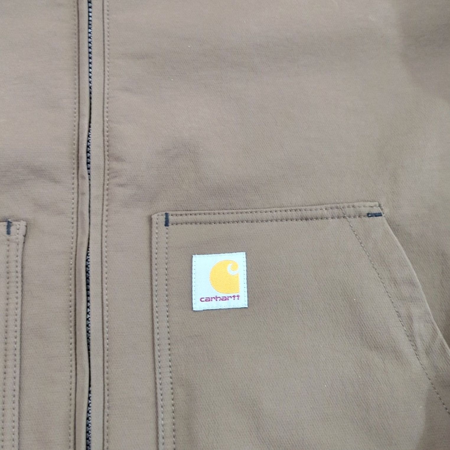 Carhartt Carhartt Coat Jacket Rain Defender Super Dux Brown Men XXL 2XL Hooded Relaxed Jacket Size US XXL / EU 58 / 5 - 5 Thumbnail