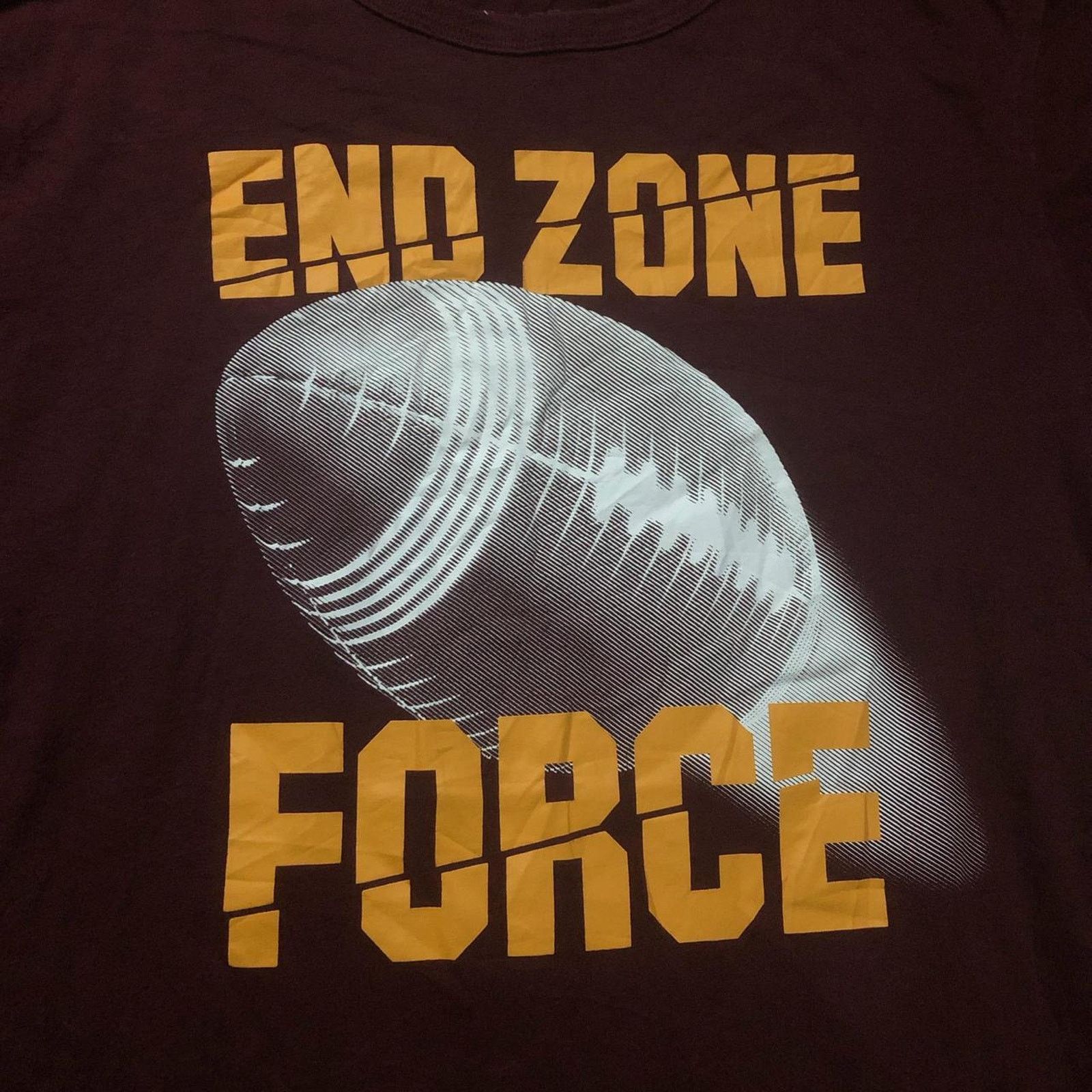 Other Maroon ‘End Zone Force’ Football Graphic Tee Size US M / EU 48-50 / 2 - 3 Thumbnail