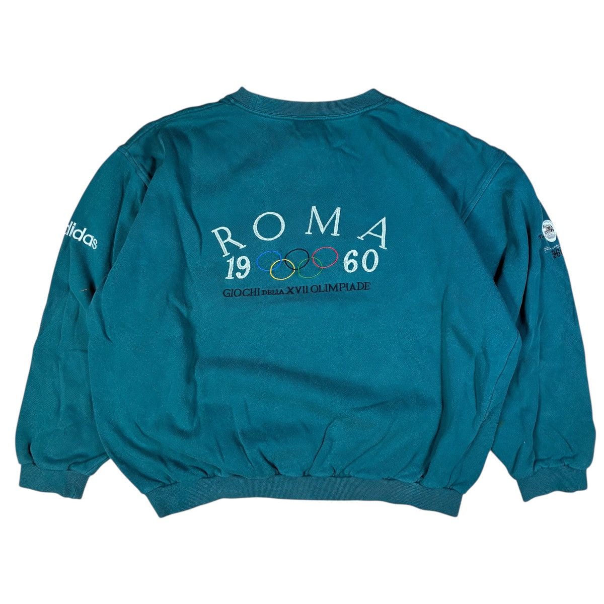 Adidas Mens Vintage Sweatshirt Adidas Olympic Games Size L Size US L / EU 52-54 / 3 - 2 Thumbnail