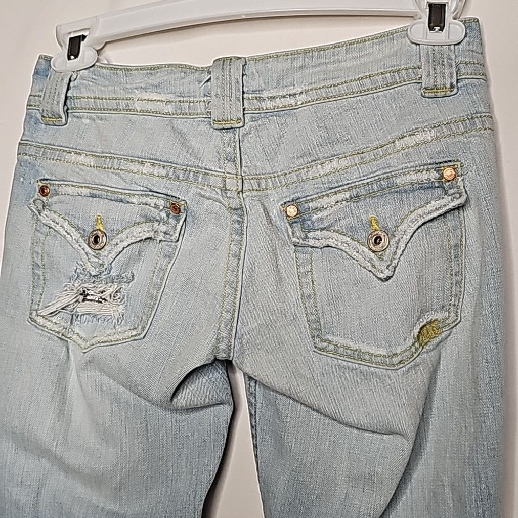 Miss Me Limited Edition Miss Me Lucille Bellmore flare blue jeans 27 Size 27" / US 4 / IT 40 - 4 Thumbnail