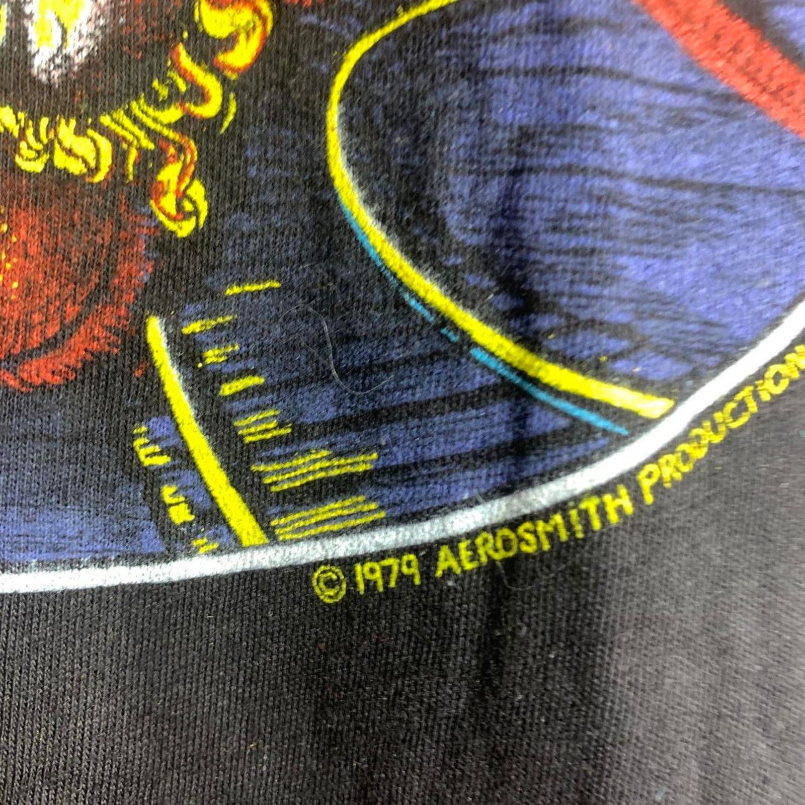 Vintage 1979 AEROSMITH Toys In The Attic double sided tee shirt L Size US L / EU 52-54 / 3 - 7 Thumbnail