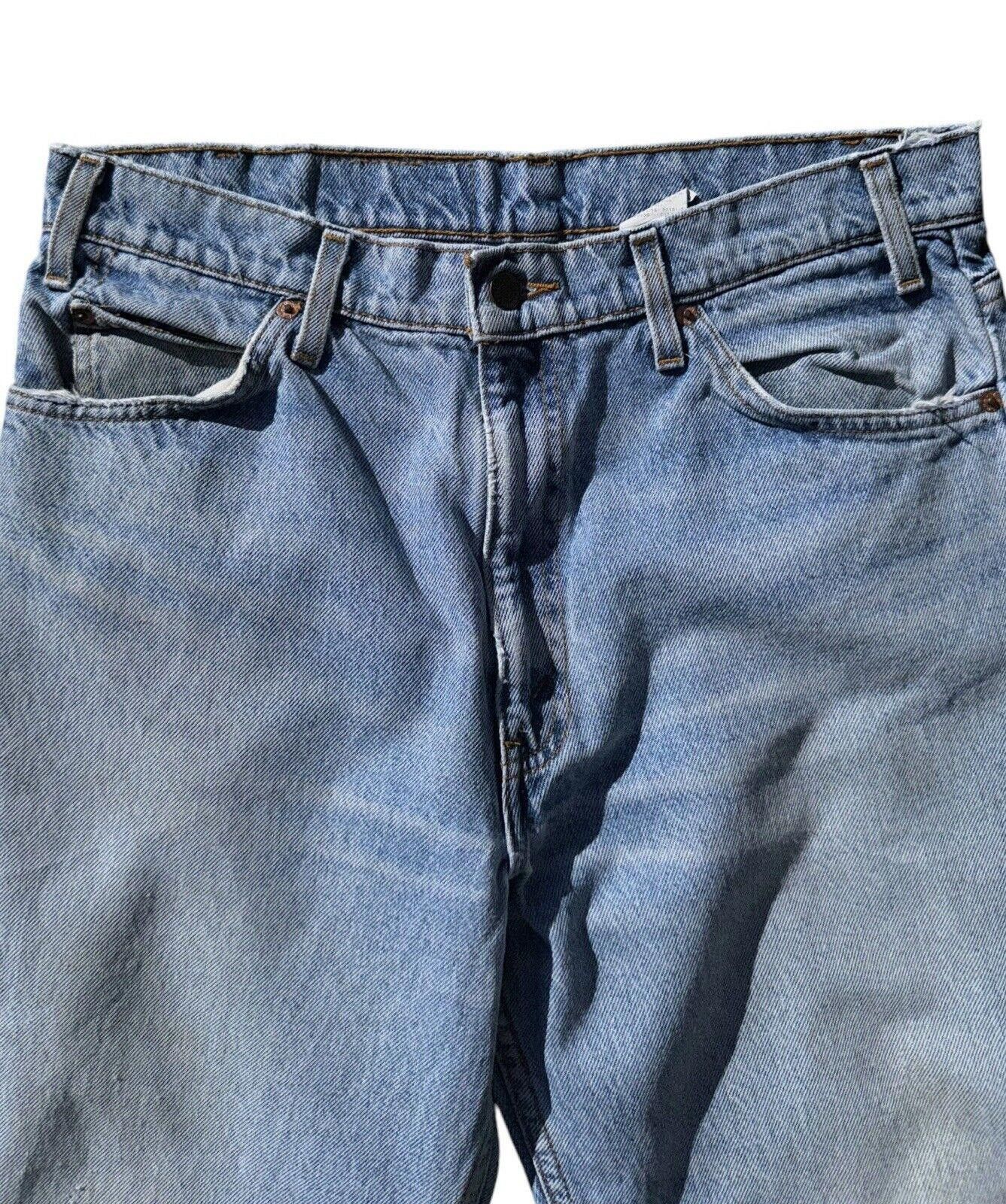 Levi's Vintage Levis 550 Light Wash 1995 Jeans 40550-0213 34x30 Size US 34 / EU 50 - 3 Thumbnail
