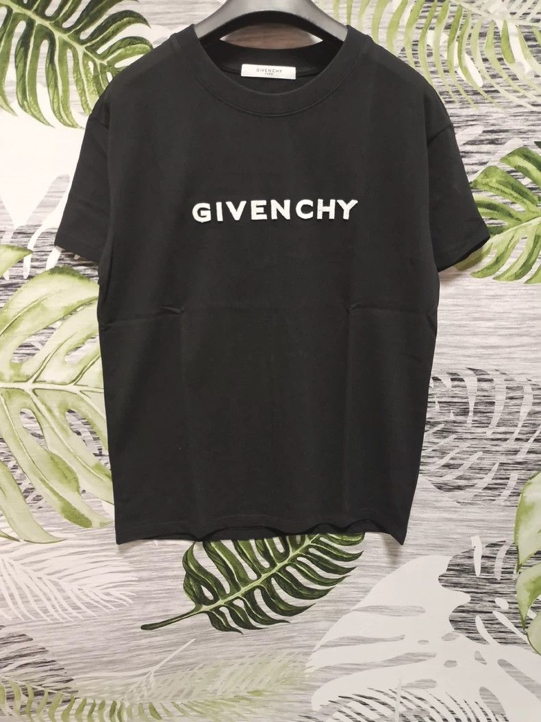 Givenchy Givenchy 24 black cotton round neck short-sleeved T-shirt Size US XS / EU 42 / 0 - 1 Thumbnail