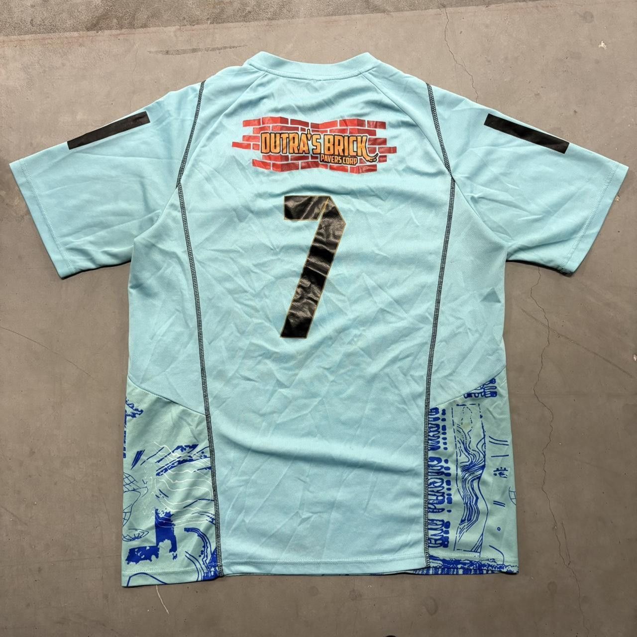 Vintage Crazy Vintage Y2K/2000s Inter Miami CF Blue One Planet Soccer Football Jersey! Size US M / EU 48-50 / 2 - 4 Thumbnail