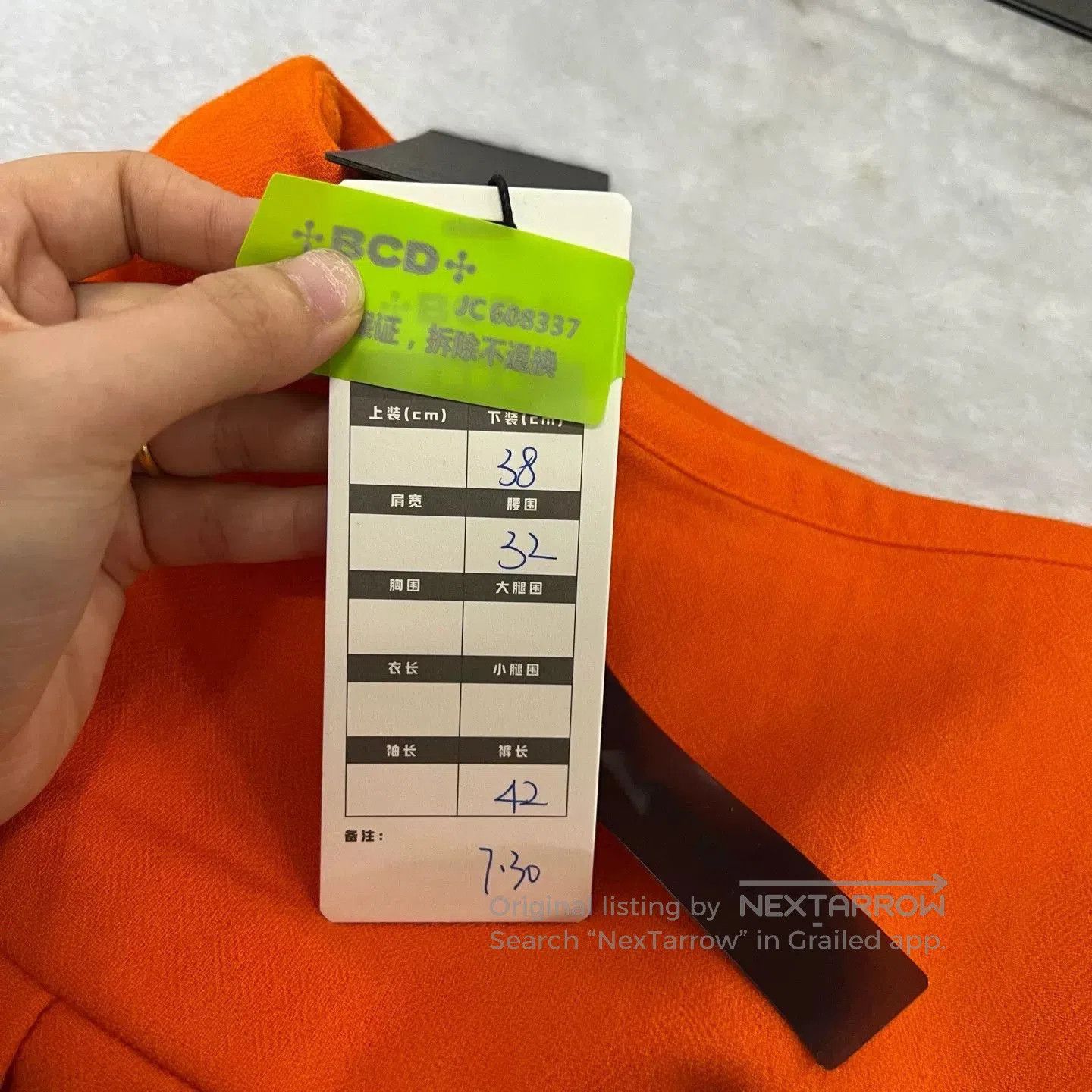 Miu Miu miumiu orange pleated mini skirt size 38. Size 37" - 5 Thumbnail