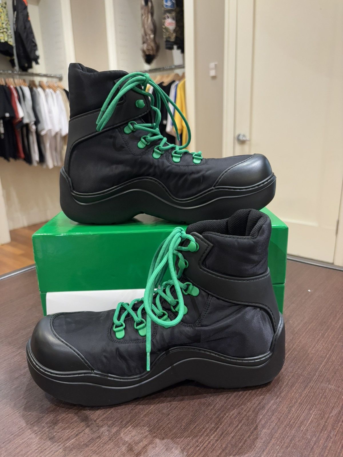 Bottega Veneta Bottega Veneta Bomber Puddle Boot Size US 8 / EU 41 - 2 Thumbnail