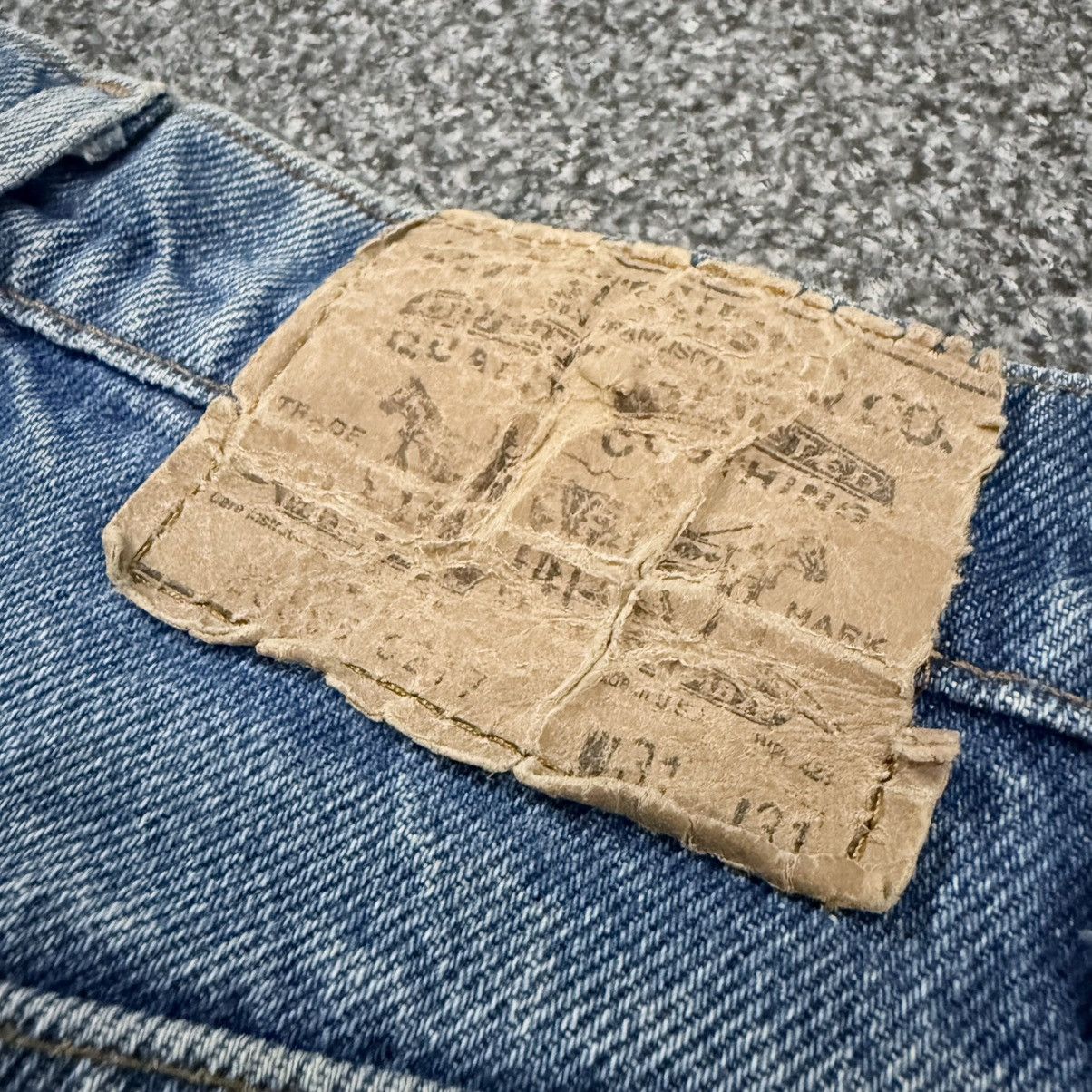 Levi's Vintage Clothing 🔥🇺🇸 Vintage Levi’s 505-0217 Orange Tab Stone Wash Denim Size US 31 - 9 Thumbnail