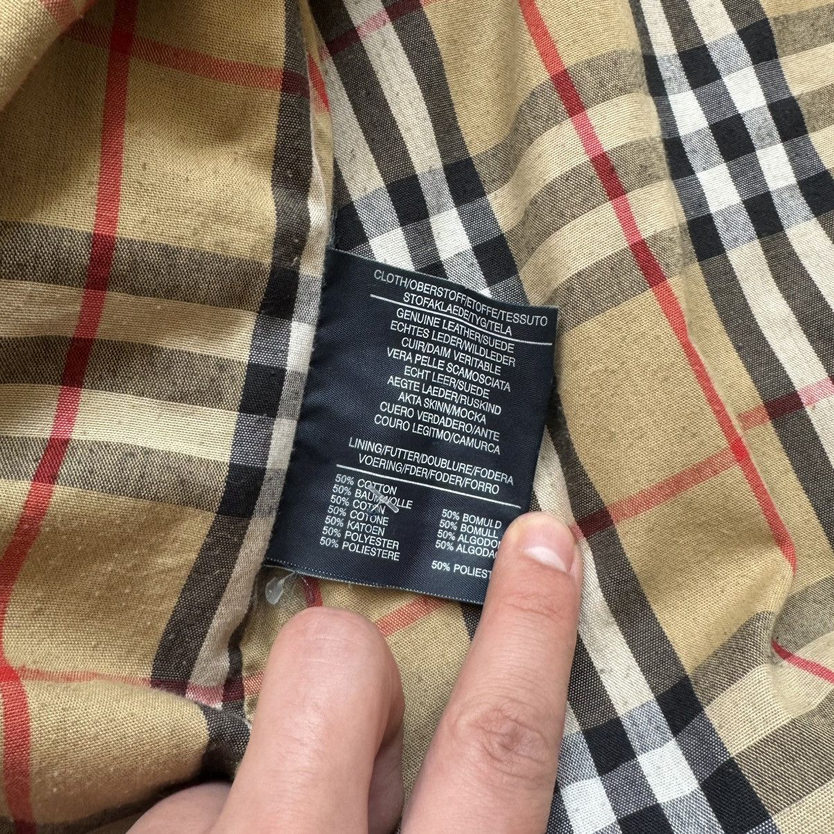 Burberry *SAMPLE* 80S BURBERRY LEATHER COAT VINTAGE Size US L / EU 52-54 / 3 - 5 Thumbnail