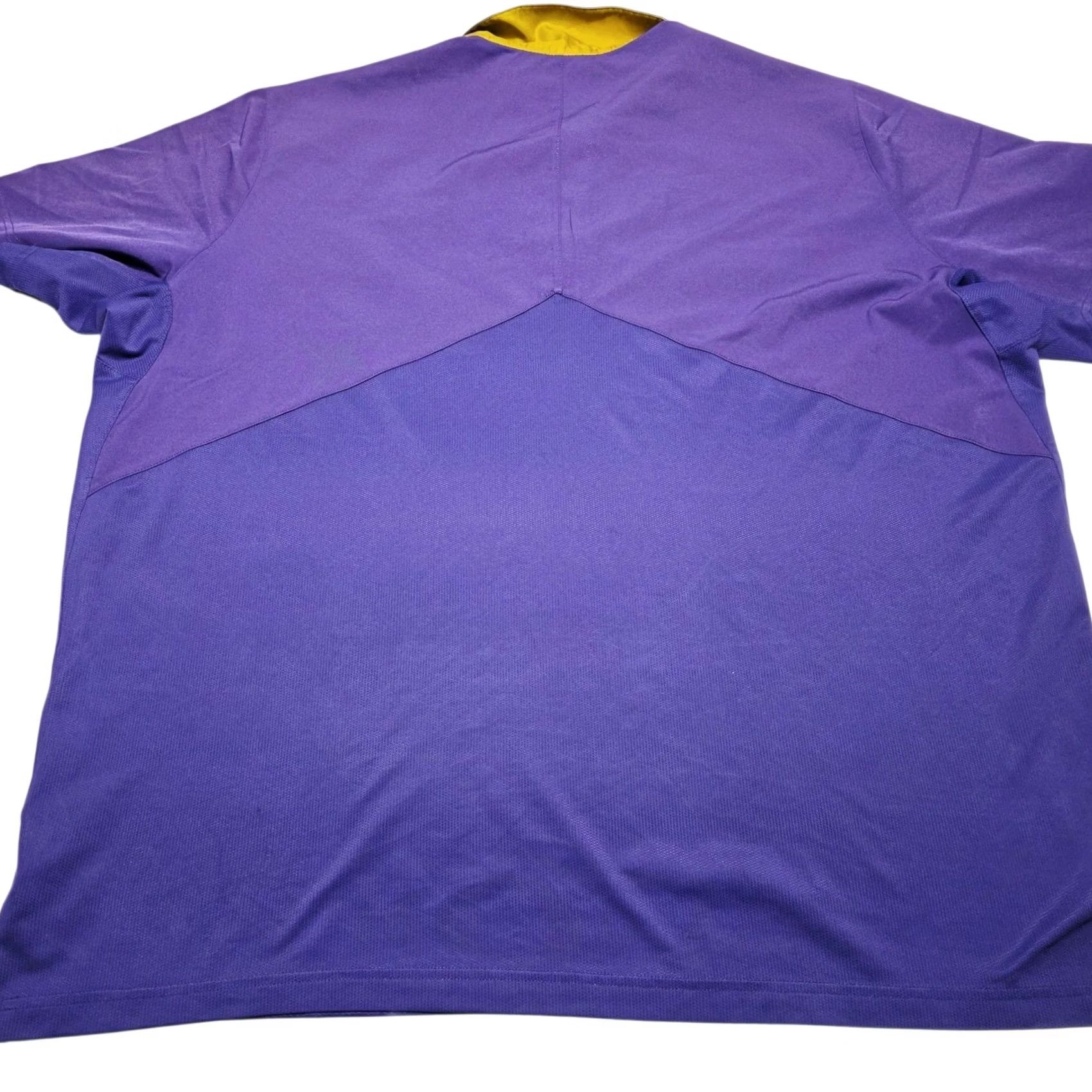 Nike Nike Dri-Fit On Field Apparel Baltimore Ravens Golf Polo Men's 3XL NFL Purple Short Sleeve Collared Athletic Regular Shirt Mens Size US XXL / EU 58 / 5 - 2 Thumbnail