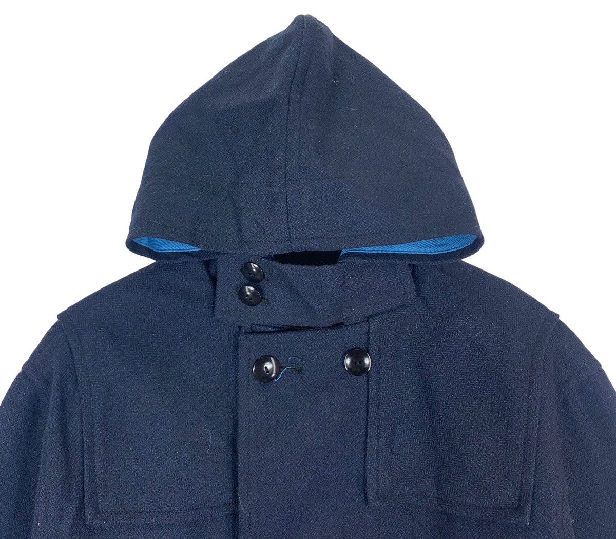 Japanese Brand × Vintage VINTAGE RNA DUFFLE COAT HOODIE JACKET Size US M / EU 48-50 / 2 - 6 Thumbnail