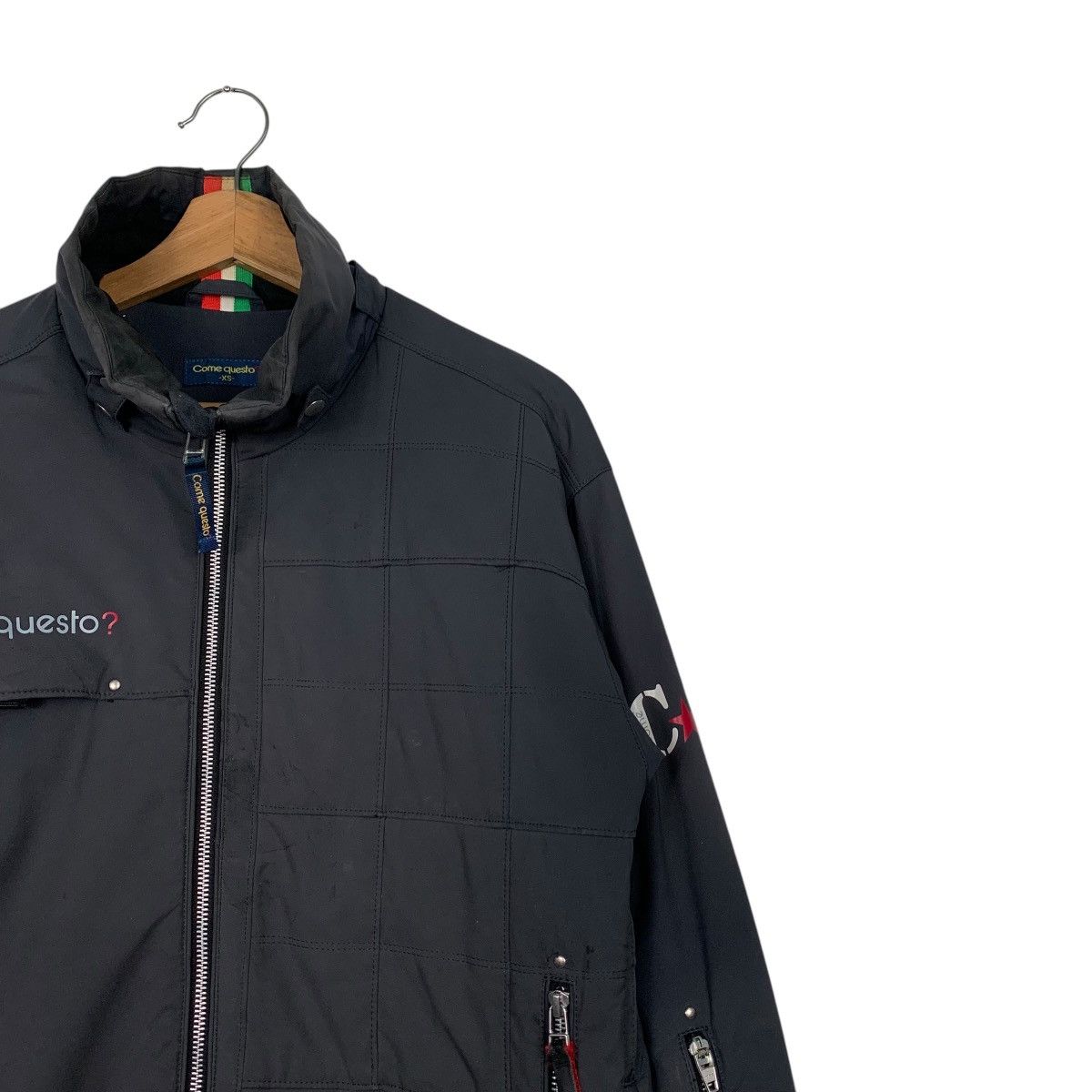 Other COME QUESTO? C9 Polyester Jacket #2467-C111 Size US XS / EU 42 / 0 - 3 Thumbnail