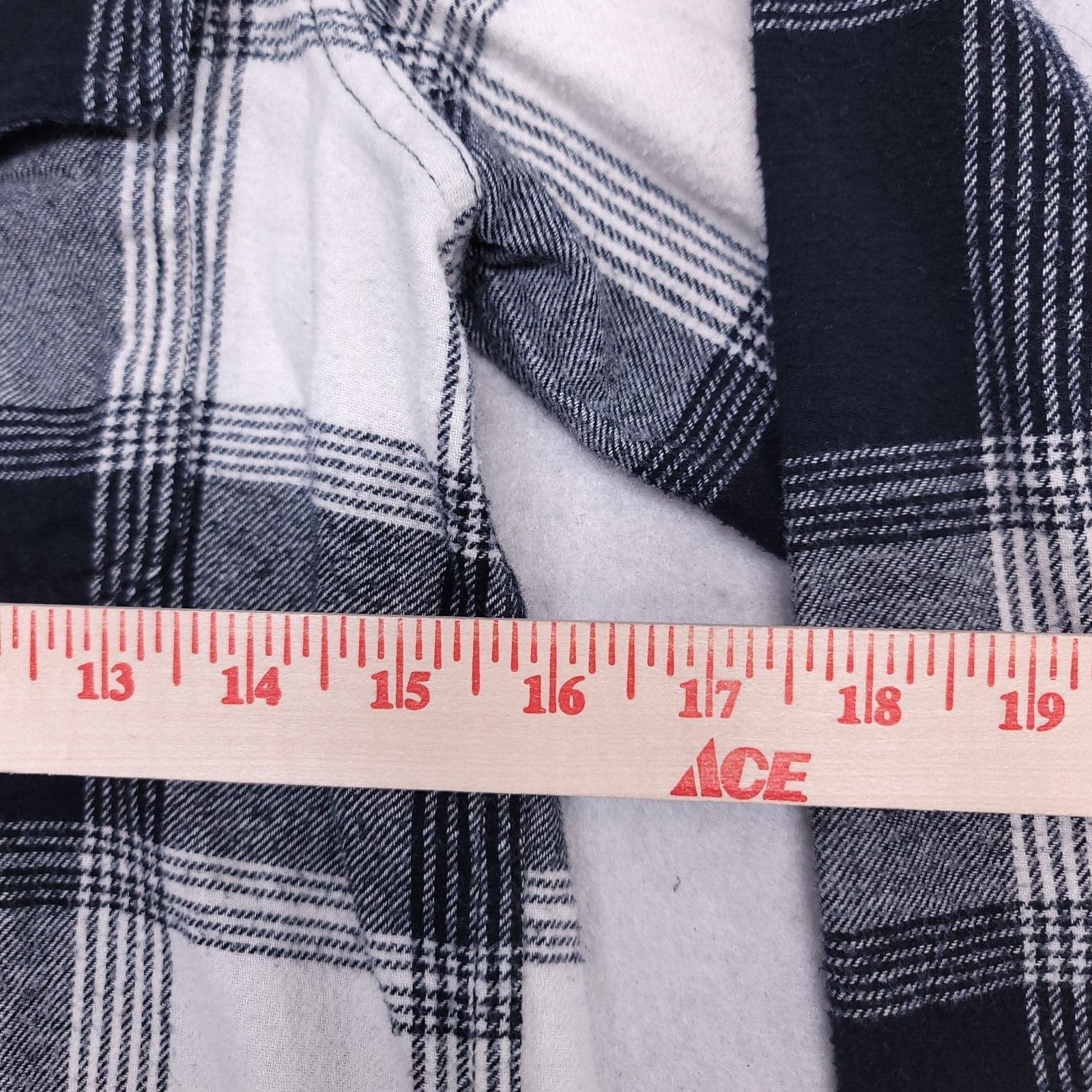 Old Navy Old Navy Tartan Flannel Shirt Mens Size Extra Small XS Black Size US XS / EU 42 / 0 - 8 Thumbnail