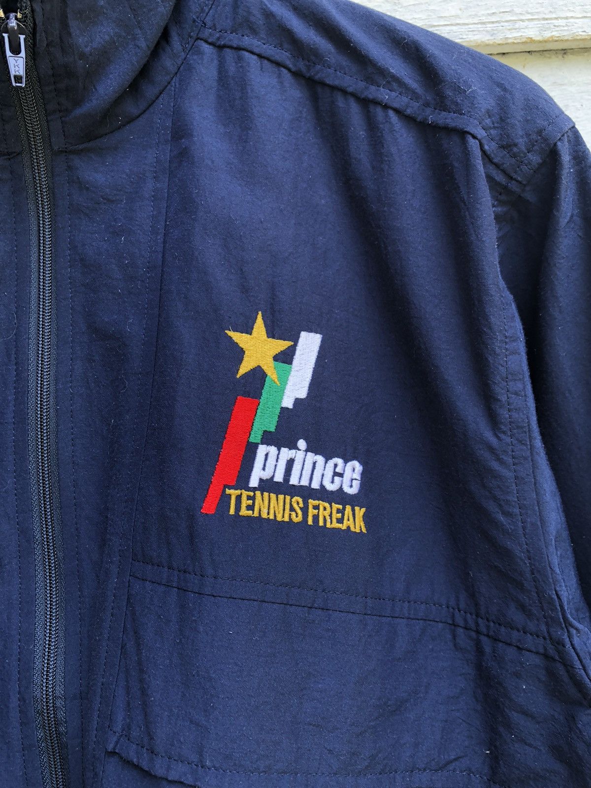 Prince × Vintage Vintage Prince "Tennis Freak" Windbreaker Size US M / EU 48-50 / 2 - 3 Thumbnail