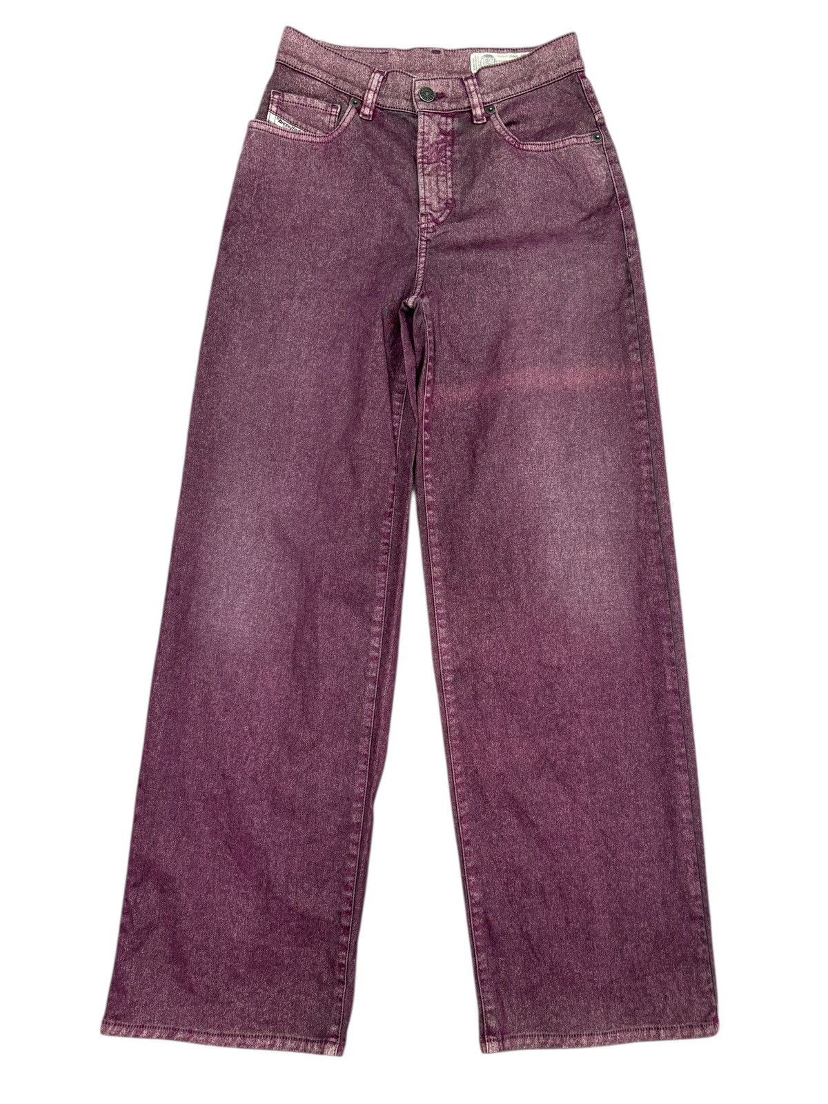 Vintage Diesel Waxed Mharki Y2K Wide Fit Baggy