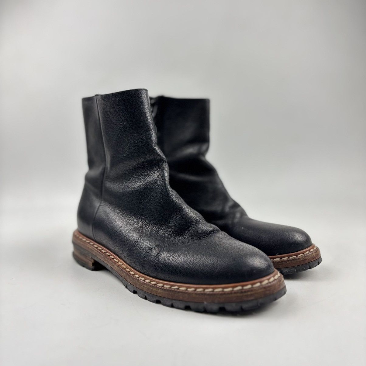 Maison Margiela Maison Margiela Platform Ankle Boots Size US 5 / IT 35 - 1 Thumbnail