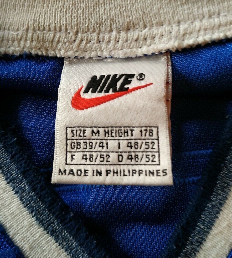 Nike Rangers Glasgow 1997/1999 Nike vintage training shirt jersey Size US M / EU 48-50 / 2 - 5 Thumbnail