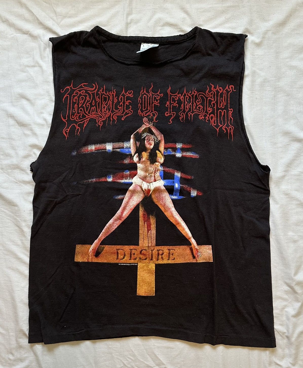 Band Tees cradle of filth late 90’s cross tee Size US L / EU 52-54 / 3 - 1 Thumbnail