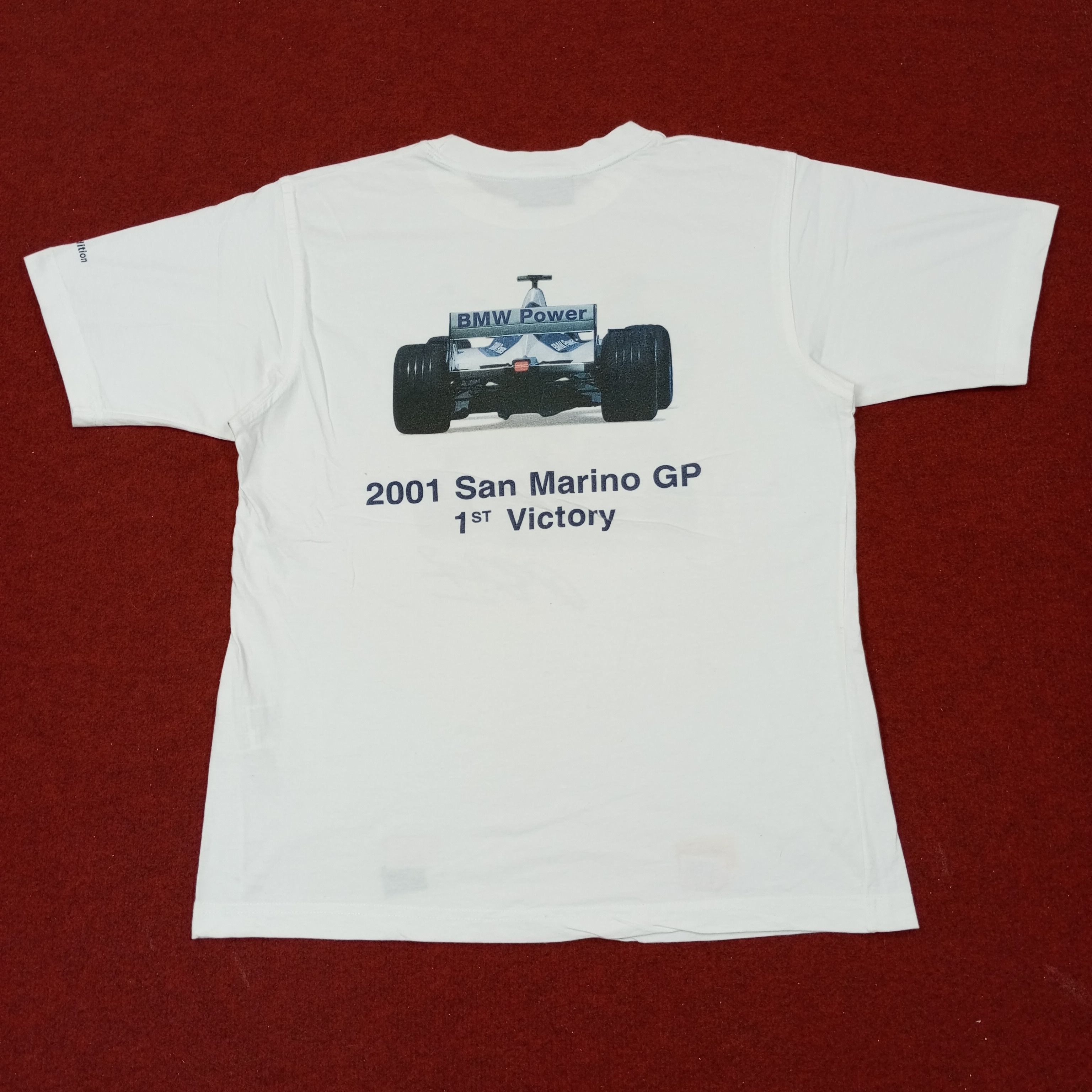 BMW BMW Williams F1 Team 2001 San Marino GP Tshirt c239n62 Size US M / EU 48-50 / 2 - 4 Thumbnail