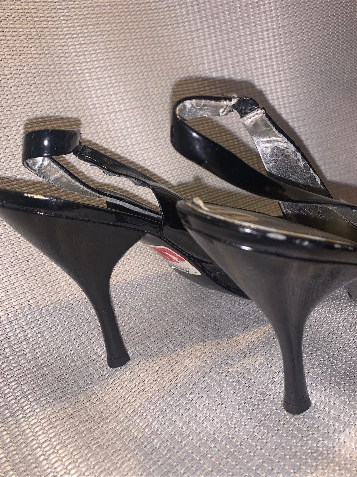 Marc Fisher Marc Fisher black size 11 sling back patent leather Size US 11 / IT 41 - 9 Thumbnail