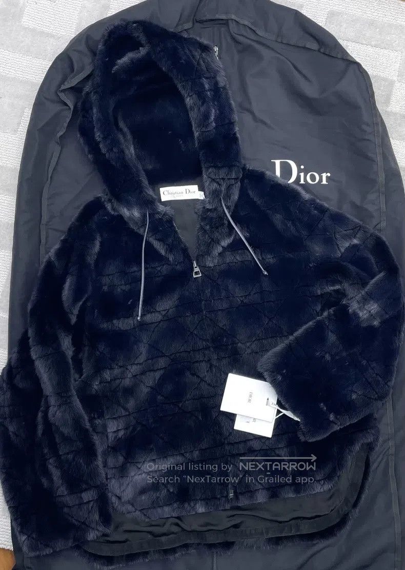 Dior Dior Rattan plaid mink fur hooded fur coat Size XXS / US 00 / IT 34 - 5 Thumbnail