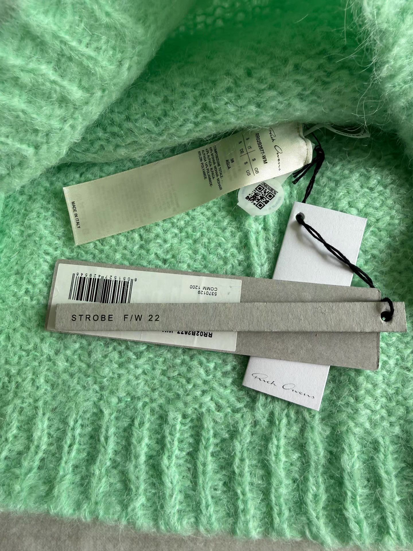 Rick Owens Rick Owens Mohair Sweater Ｑ23 Size US S / EU 44-46 / 1 - 5 Thumbnail