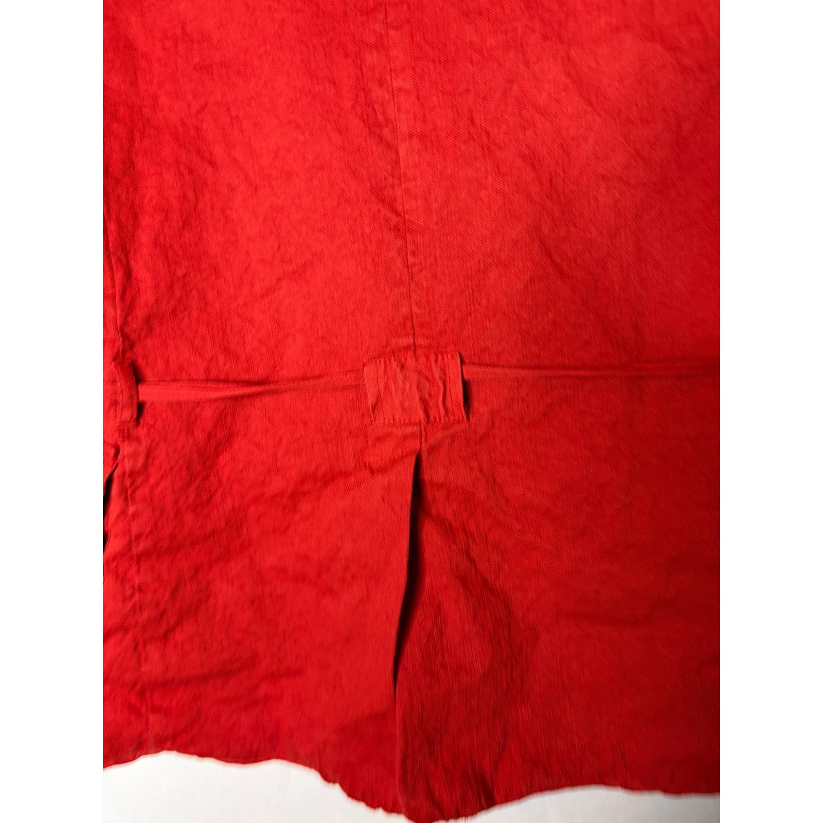 Other Hannoh Wessel red cotton button down blazer jacket sz 34 XS Size XS / US 0-2 / IT 36-38 - 6 Thumbnail