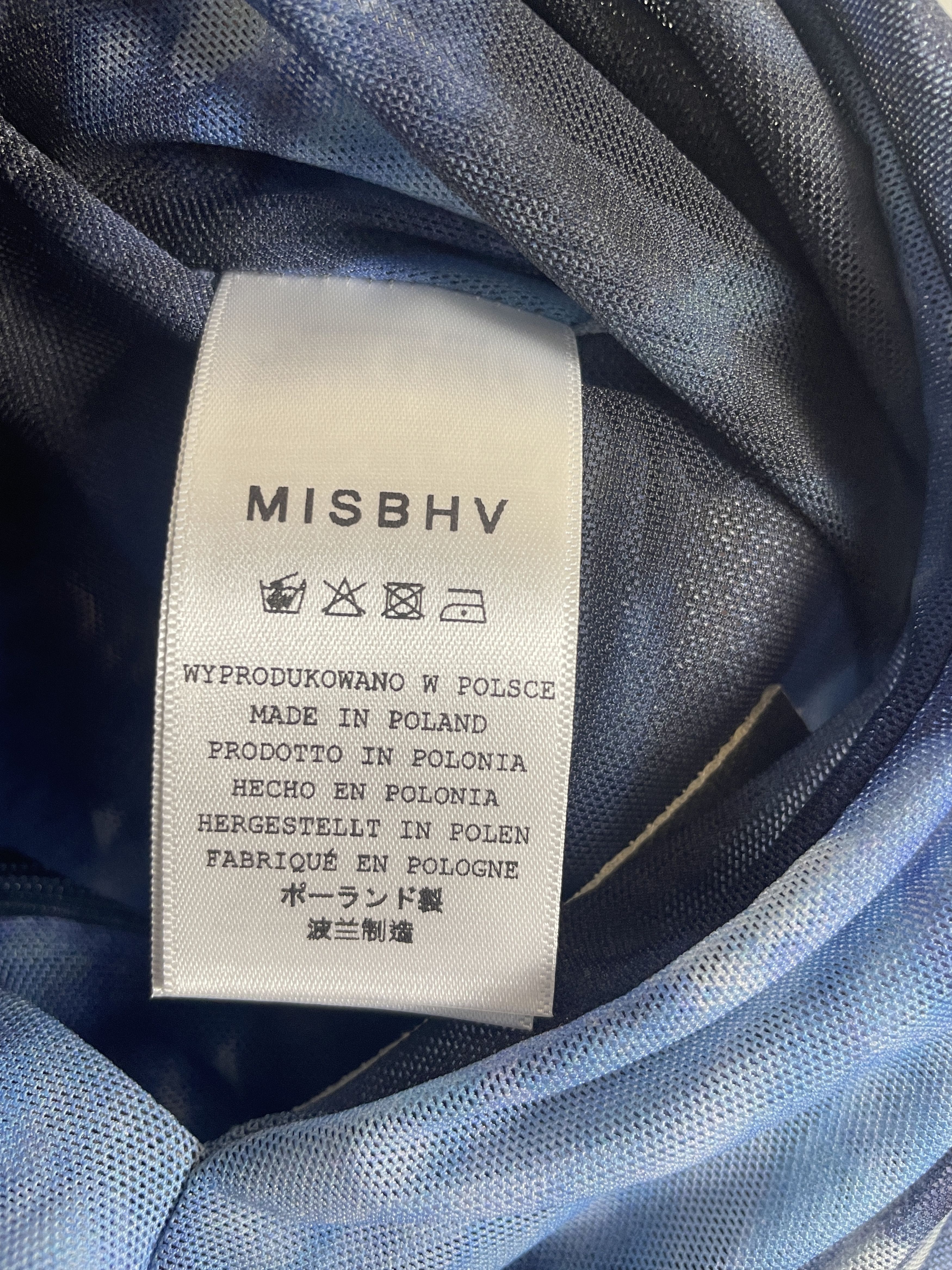 Misbhv $505 MISBHV Blue Butterfly Midi Dress Size S / US 4 / IT 40 - 8 Thumbnail
